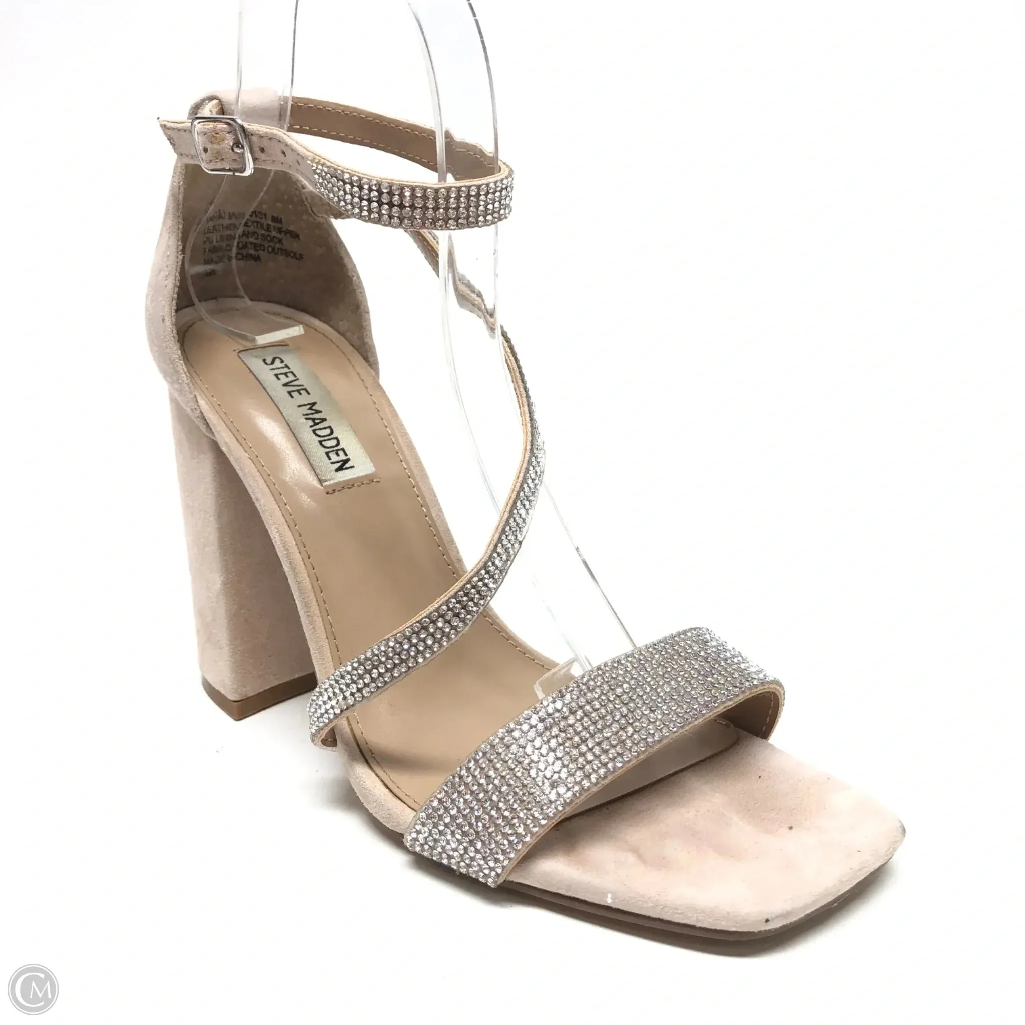 Shoes Heels Block By Steve Madden In Pink, Size: 8 steve madden