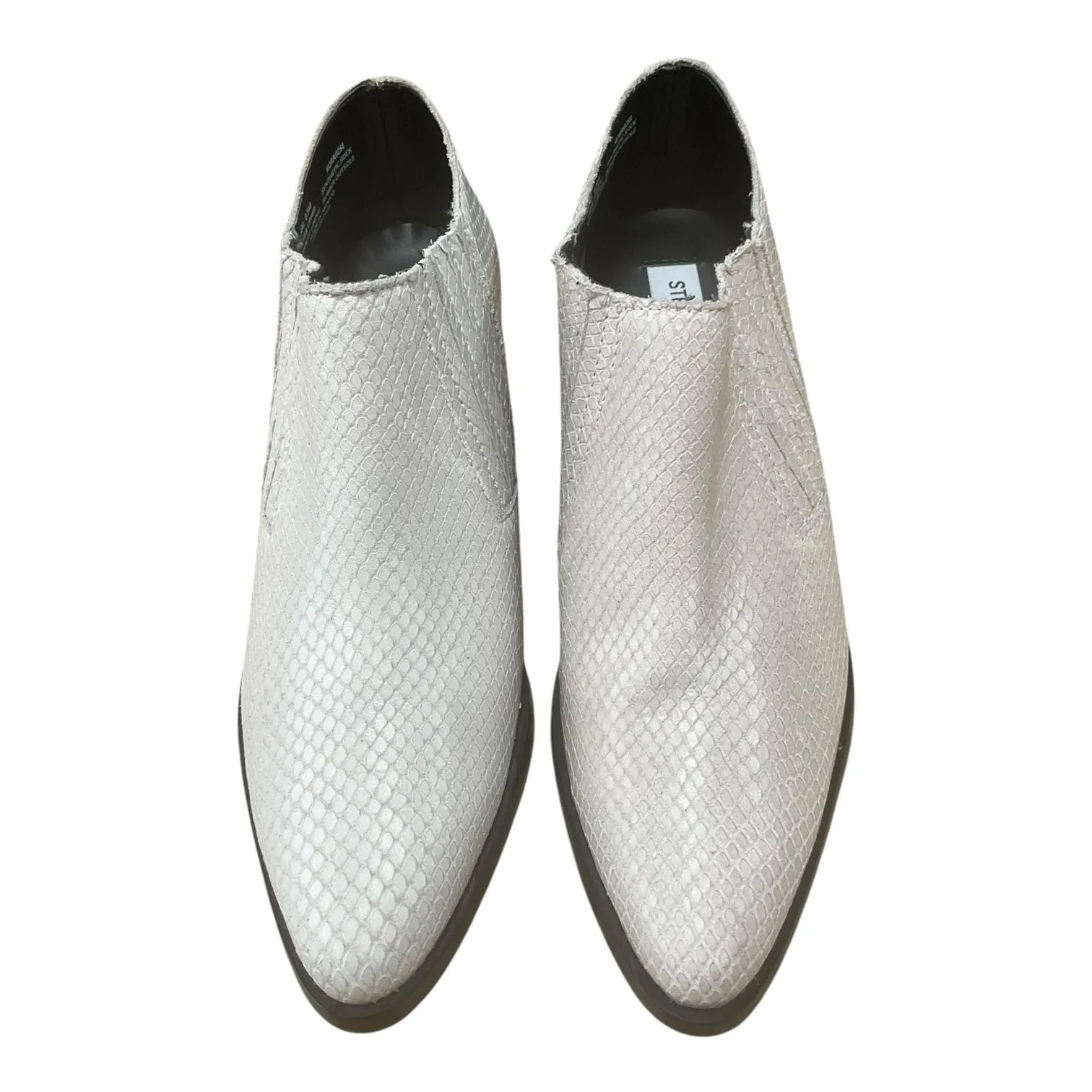 Shoes Heels Block By Steve Madden In Silver, Size: 8.5 steve madden