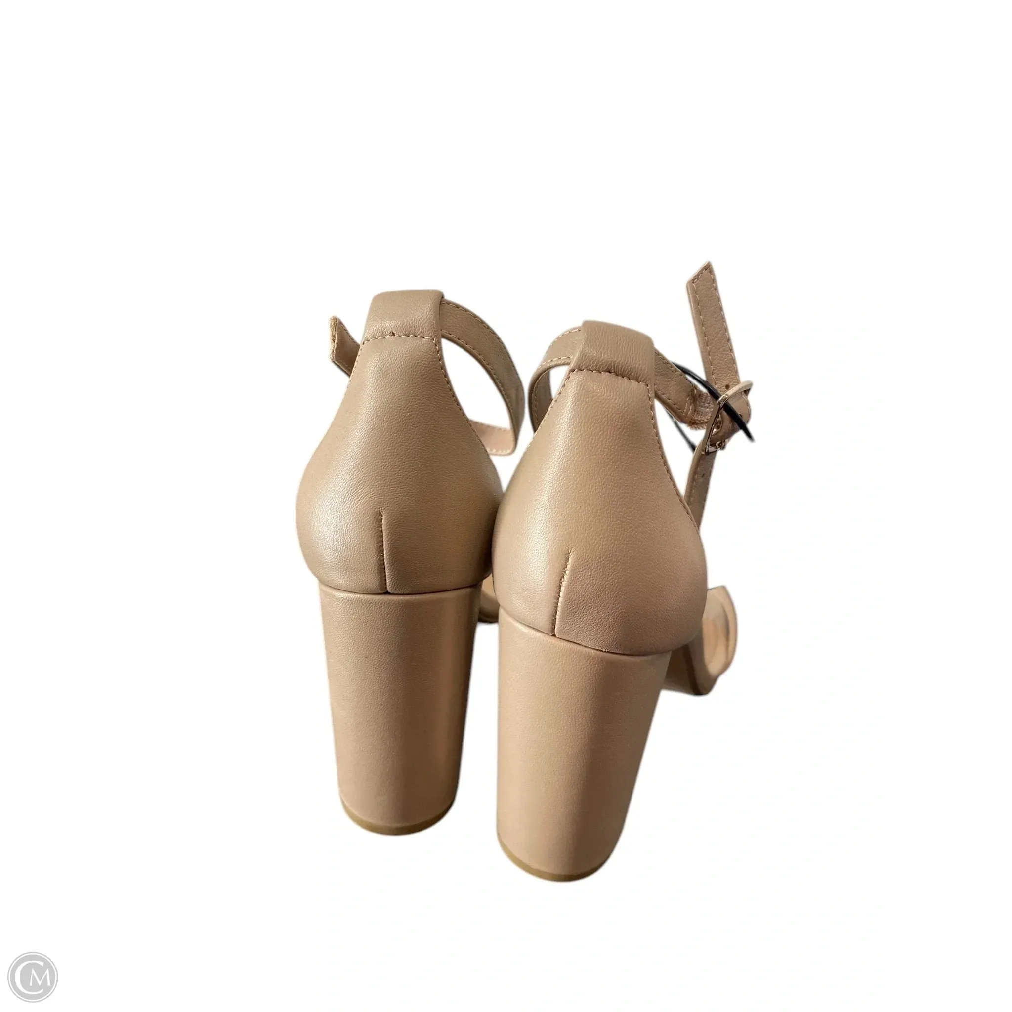 Shoes Heels Block By Steve Madden In Tan, Size: 7 steve madden