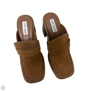 Shoes Heels Block By Steve Madden In Taupe, Size: 10 steve madden