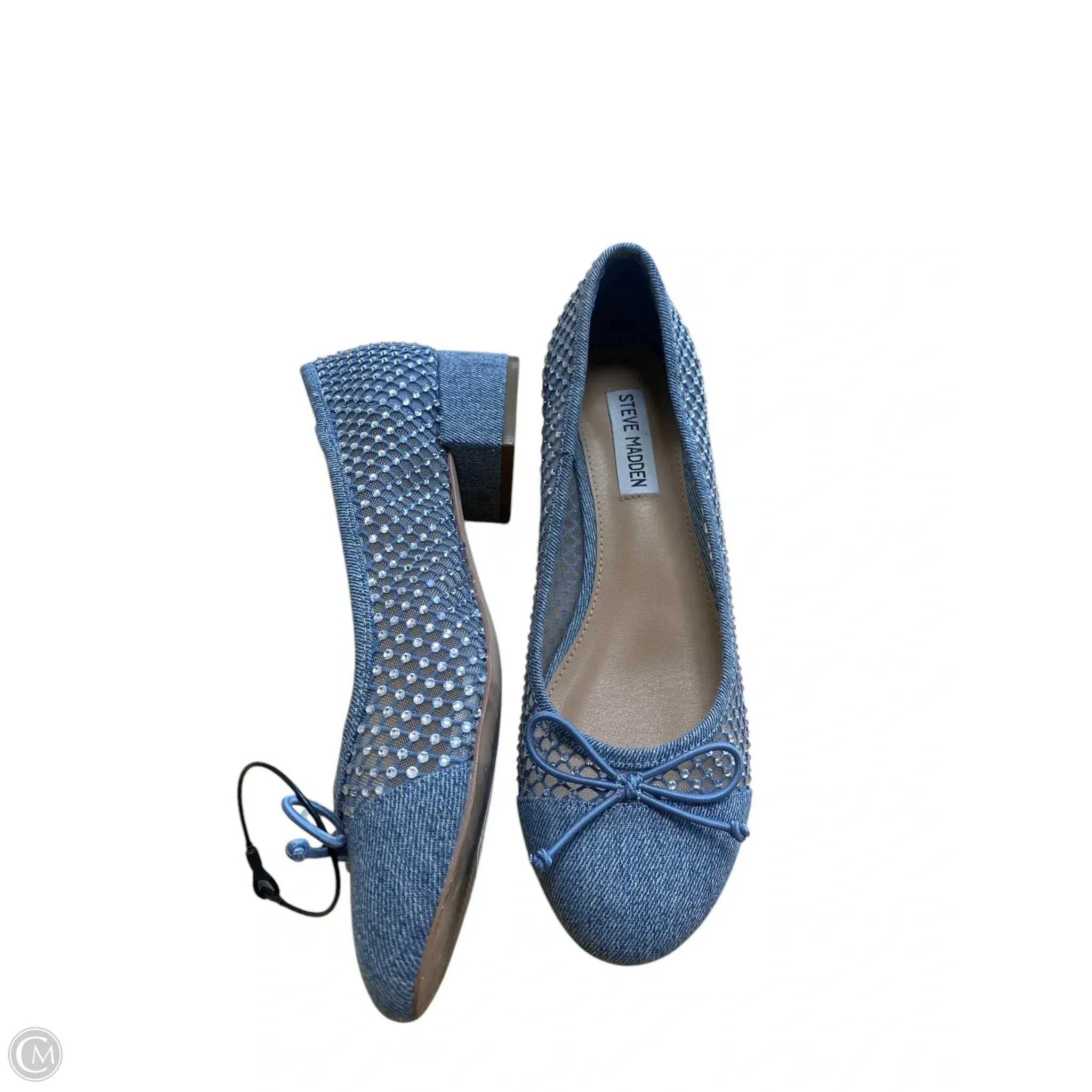 Shoes Heels Kitten By Steve Madden In Blue, Size: 8 steve madden
