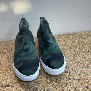 Shoes Heels Platform By Steve Madden In Camouflage Print, Size: 9.5 steve madden