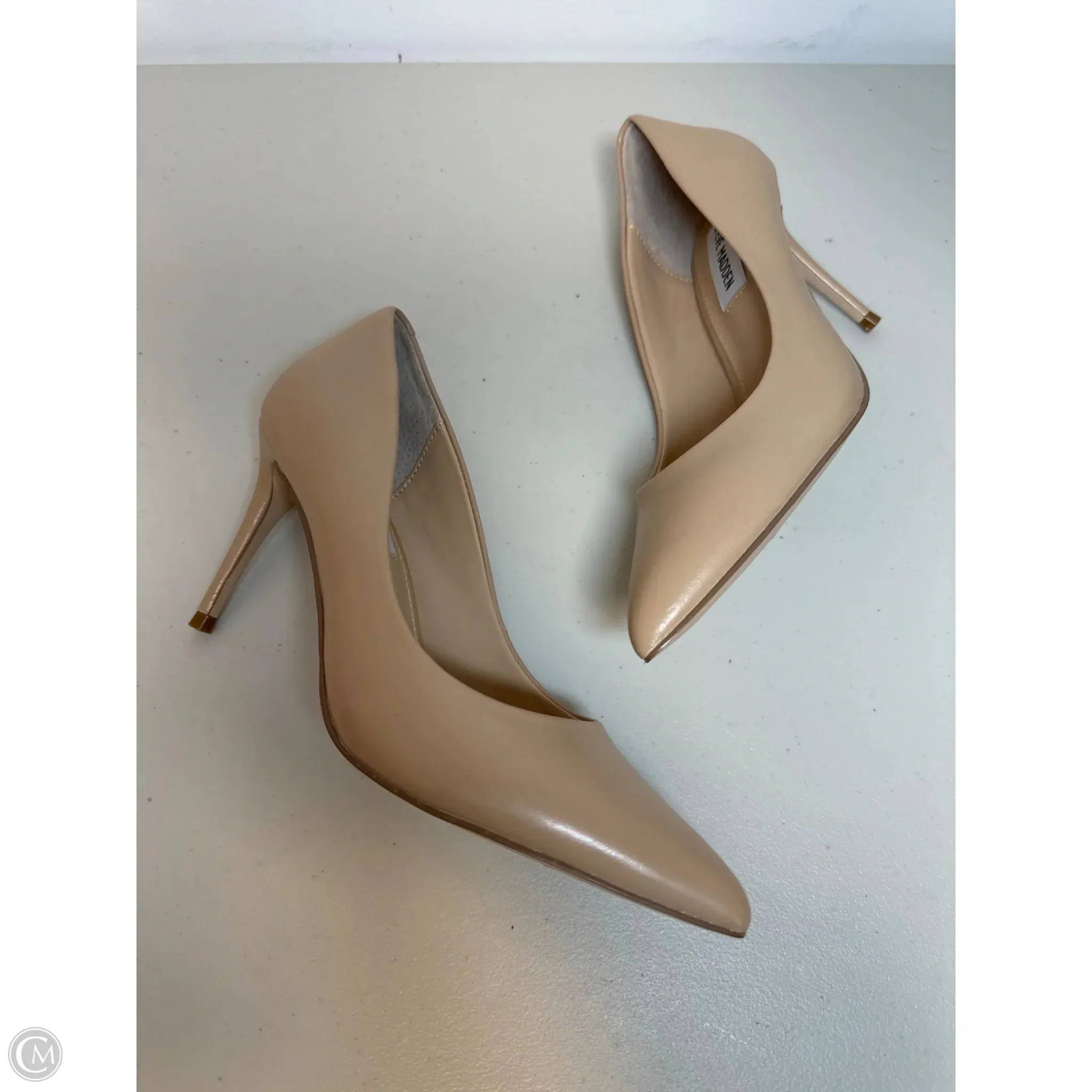 Shoes Heels Platform By Steve Madden In Tan, Size: 5.5 steve madden