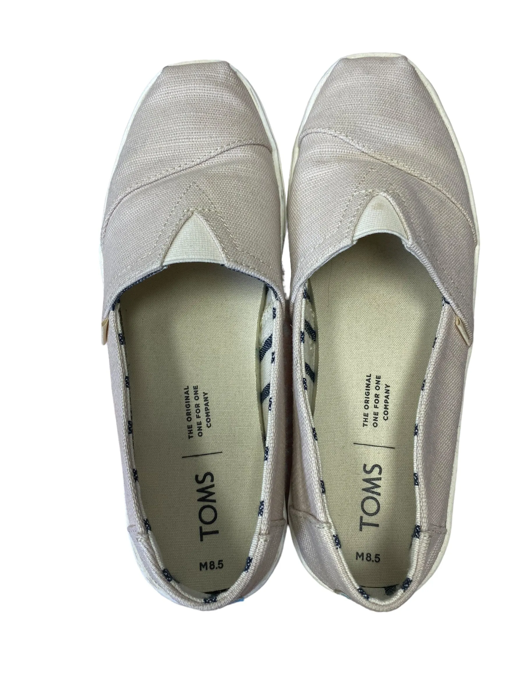 Shoes Heels Platform By Toms In Beige, Size: 8.5 toms