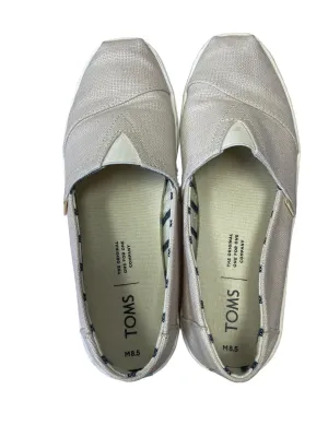 Shoes Heels Platform By Toms In Beige, Size: 8.5 toms