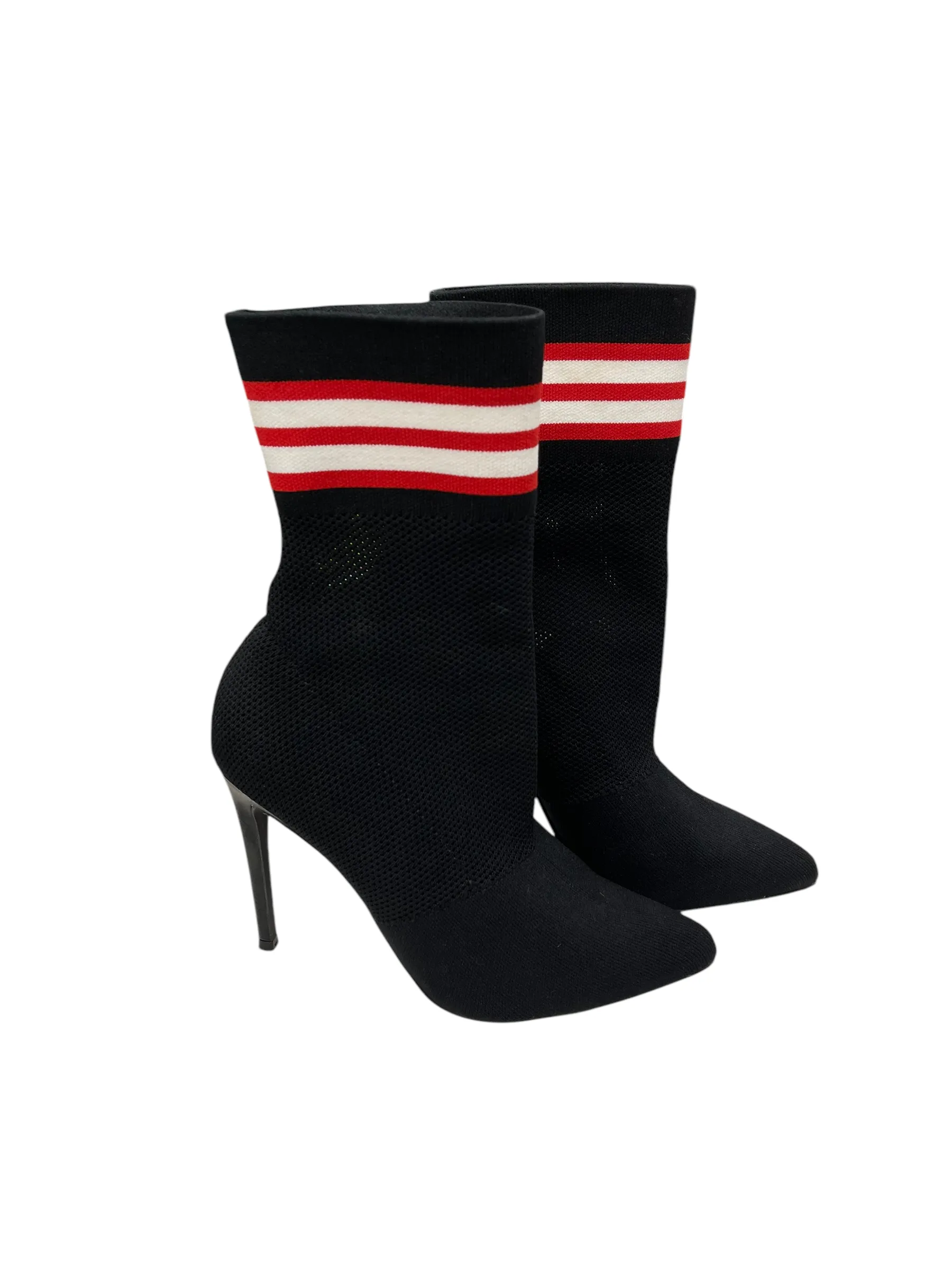 Shoes Heels Stiletto By Steve Madden In Black & Red, Size: 8.5 steve madden