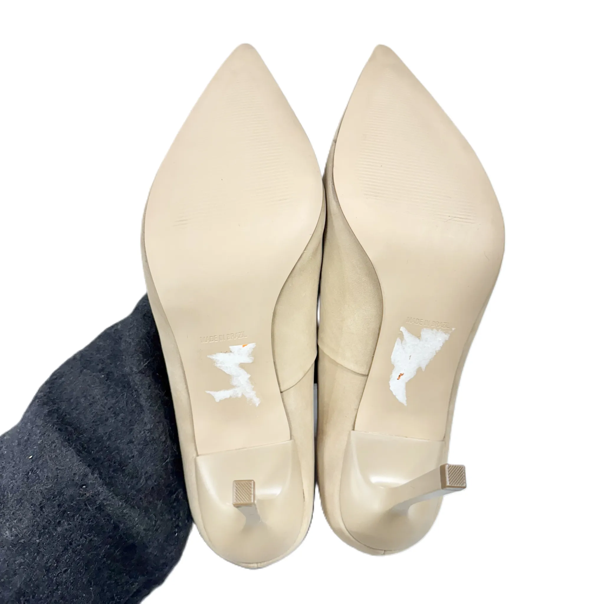 Shoes Heels Stiletto By Steve Madden In Tan, Size: 11 steve madden