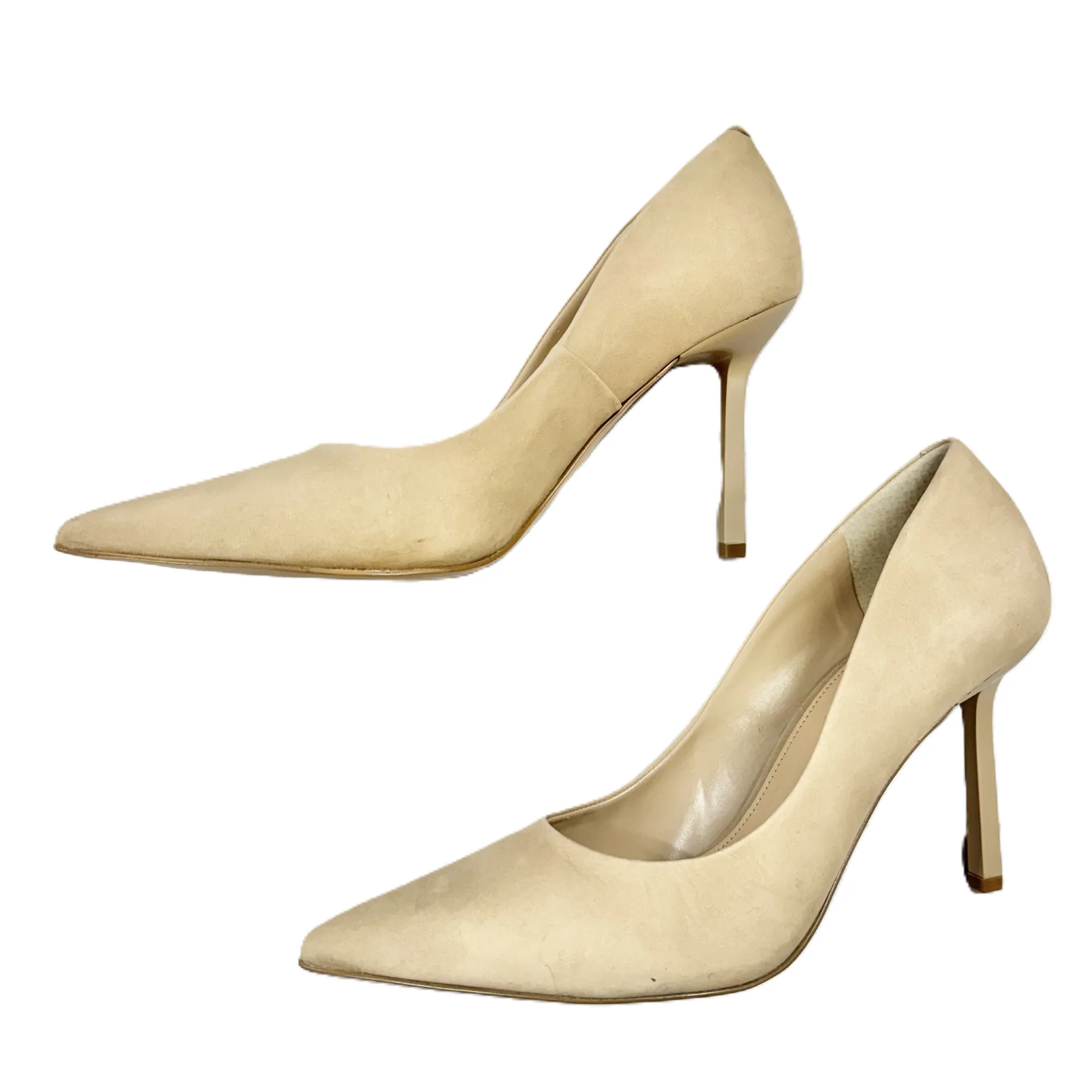 Shoes Heels Stiletto By Steve Madden In Tan, Size: 11 steve madden