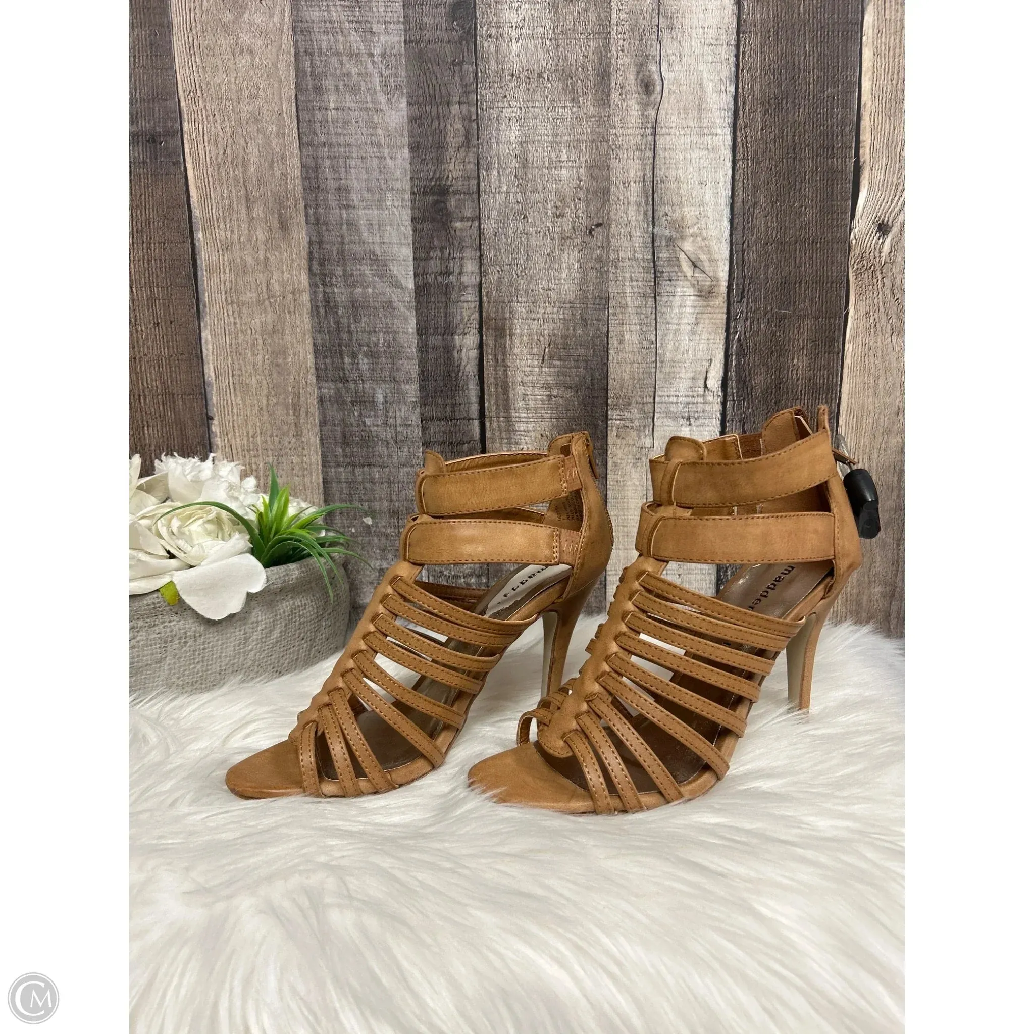 Shoes Heels Stiletto By Steve Madden In Tan, Size: 7 steve madden