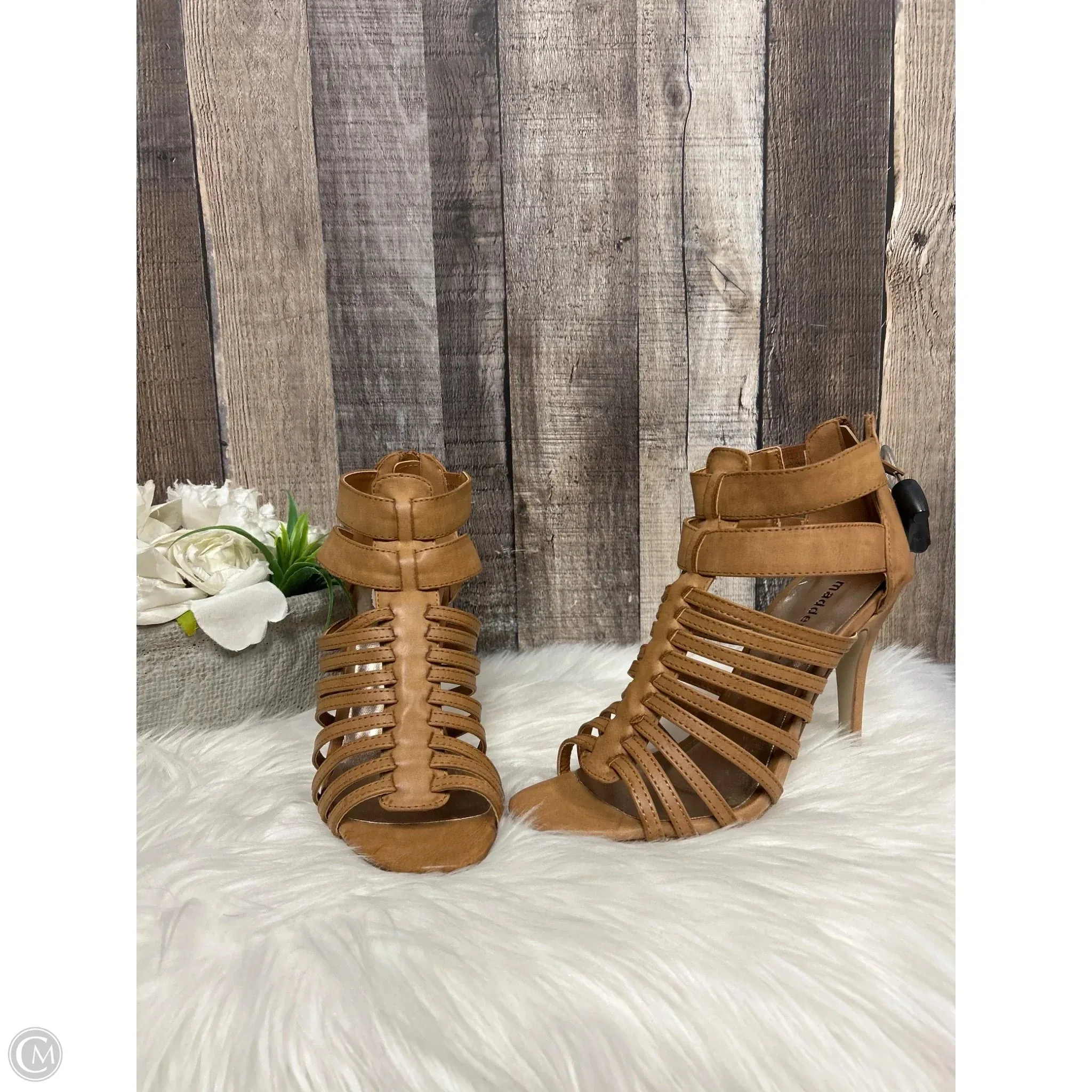 Shoes Heels Stiletto By Steve Madden In Tan, Size: 7 steve madden