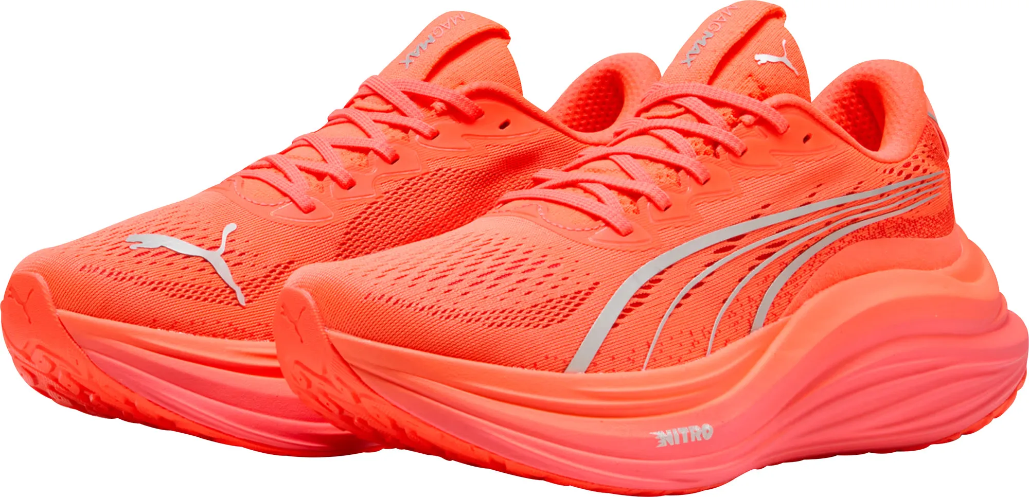 Shoes Puma Puma MagMax Nitro Mens Running Shoes - Red
