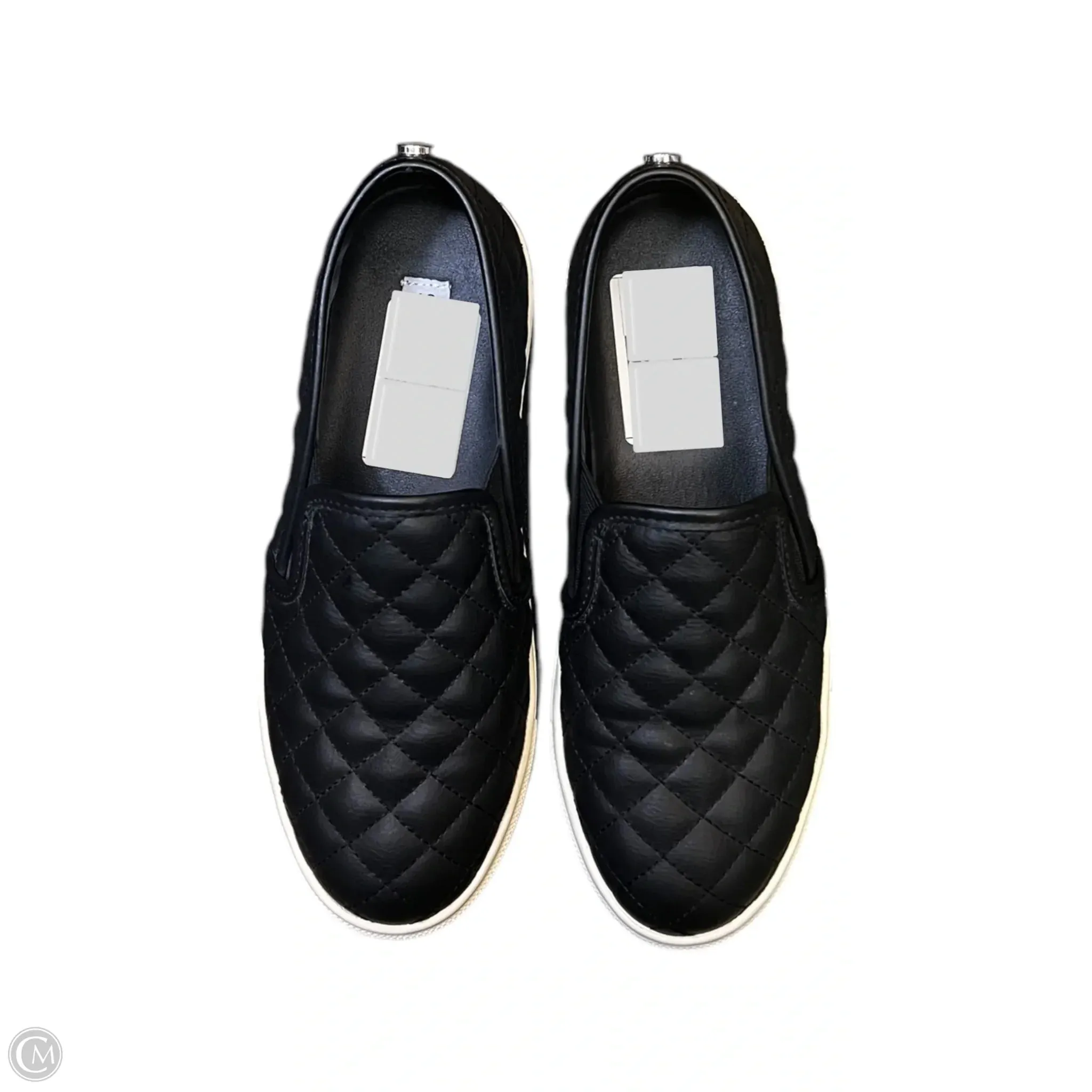 Shoes Sneakers By Steve Madden In Black & White, Size: 6.5 steve madden