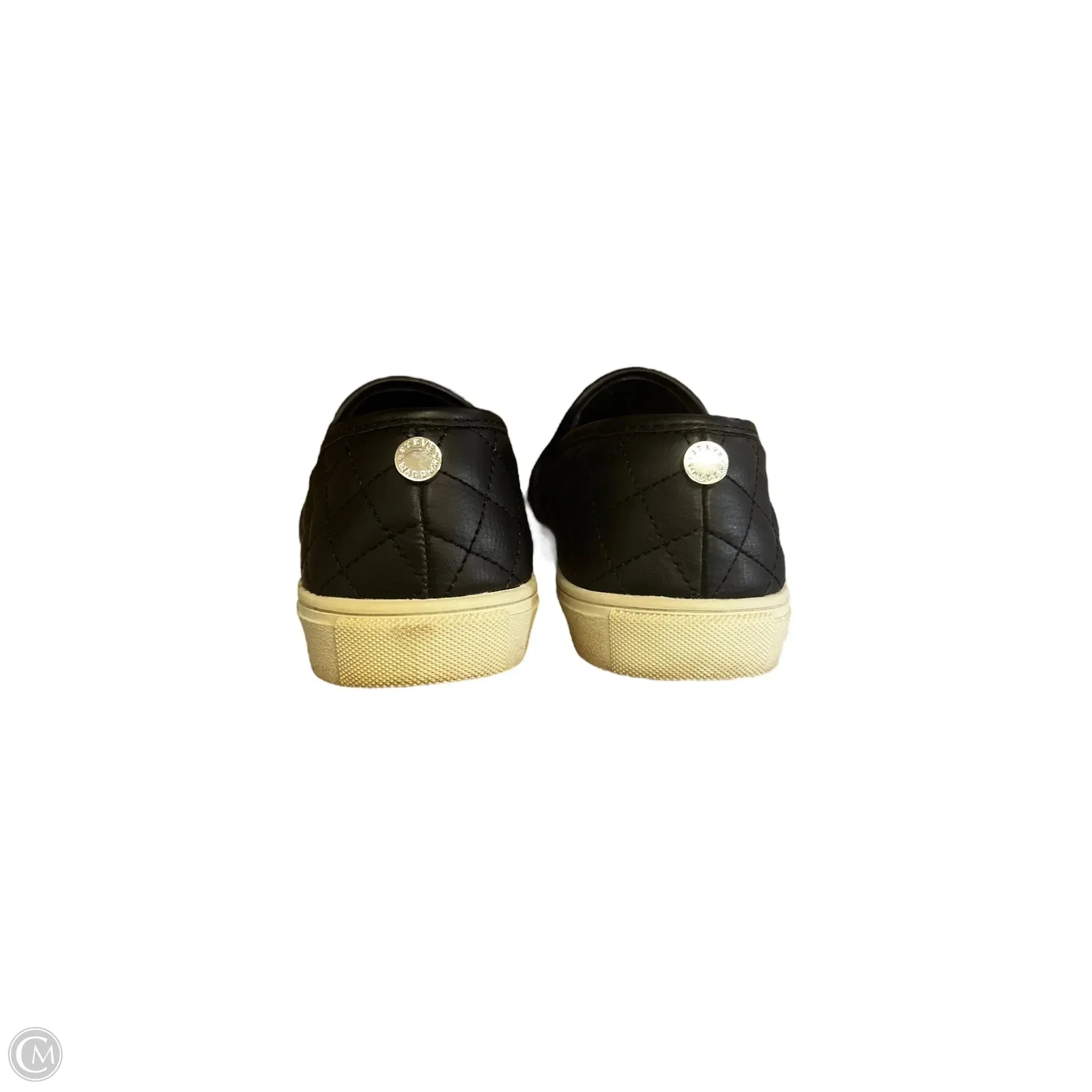 Shoes Sneakers By Steve Madden In Black & White, Size: 6.5 steve madden