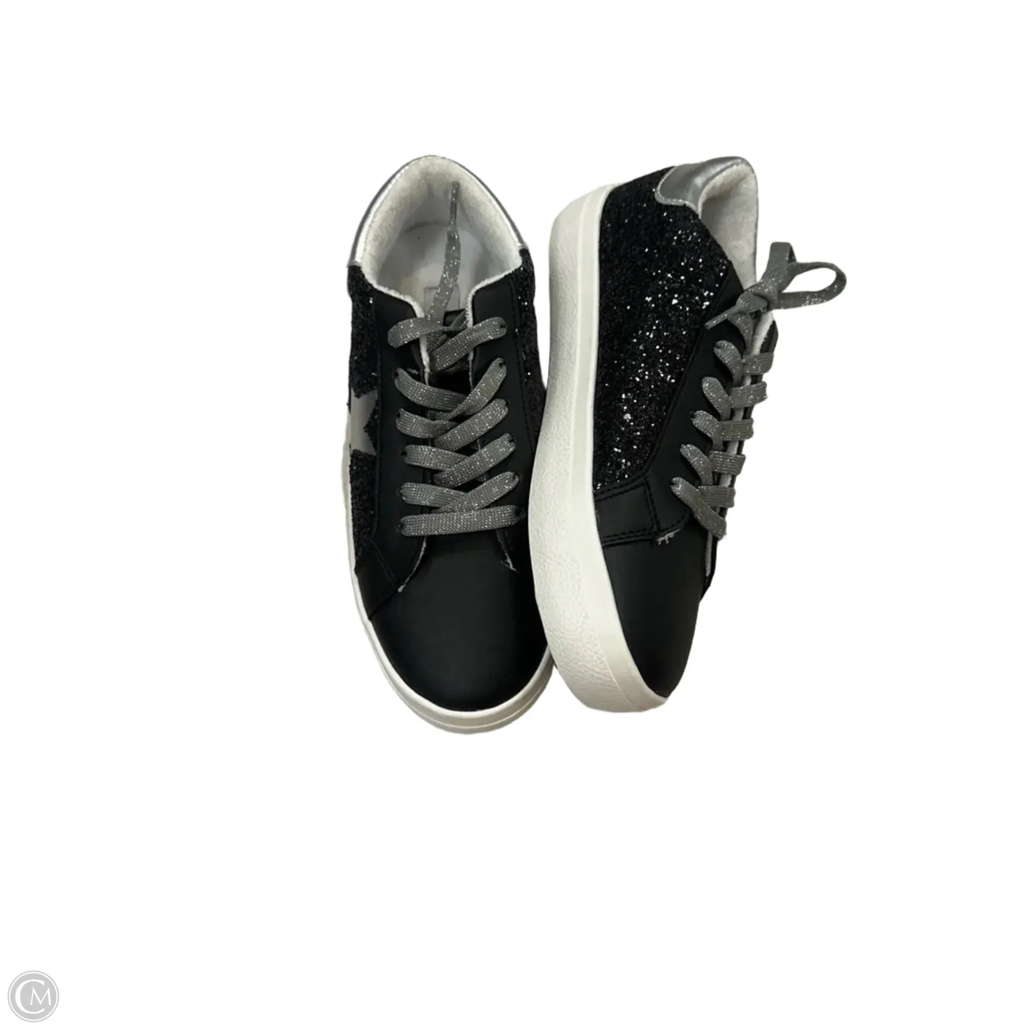 Shoes Sneakers By Steve Madden In Black, Size: 6.5 steve madden