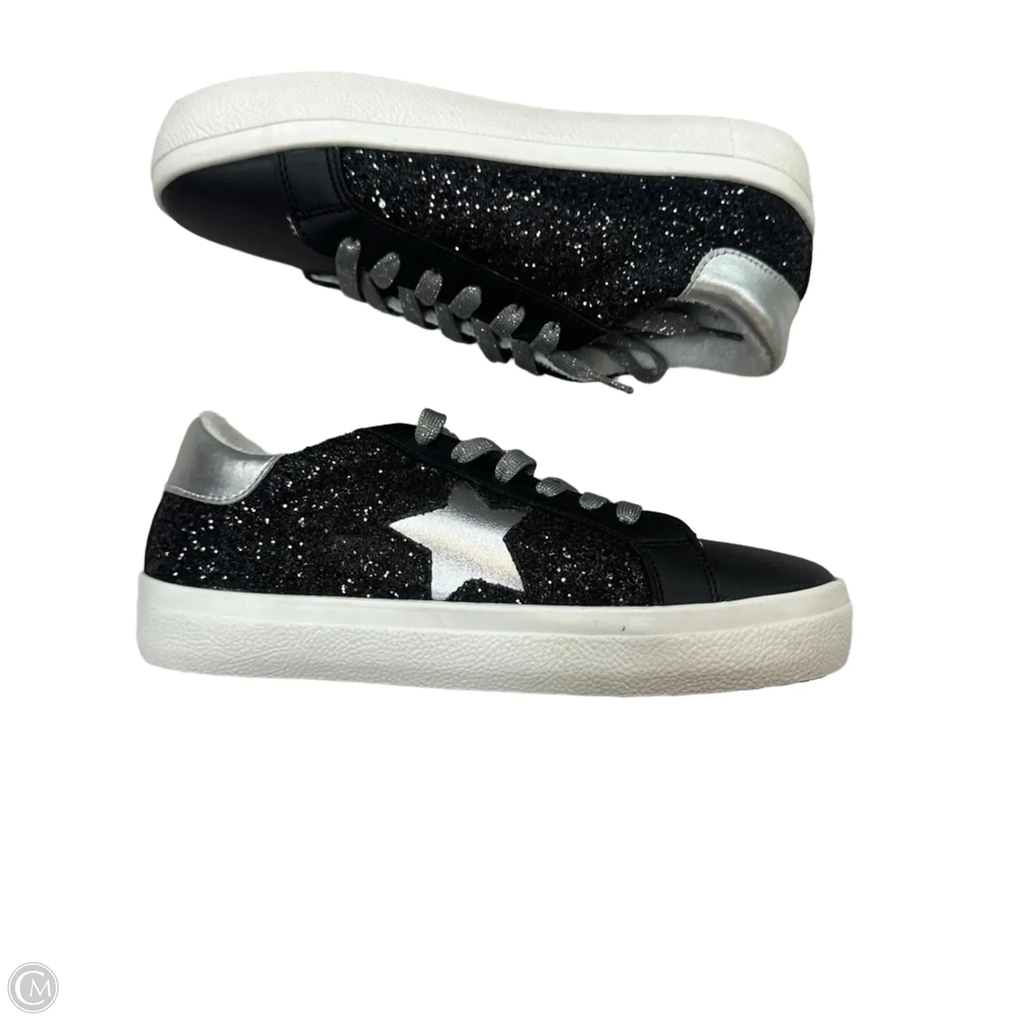 Shoes Sneakers By Steve Madden In Black, Size: 6.5 steve madden