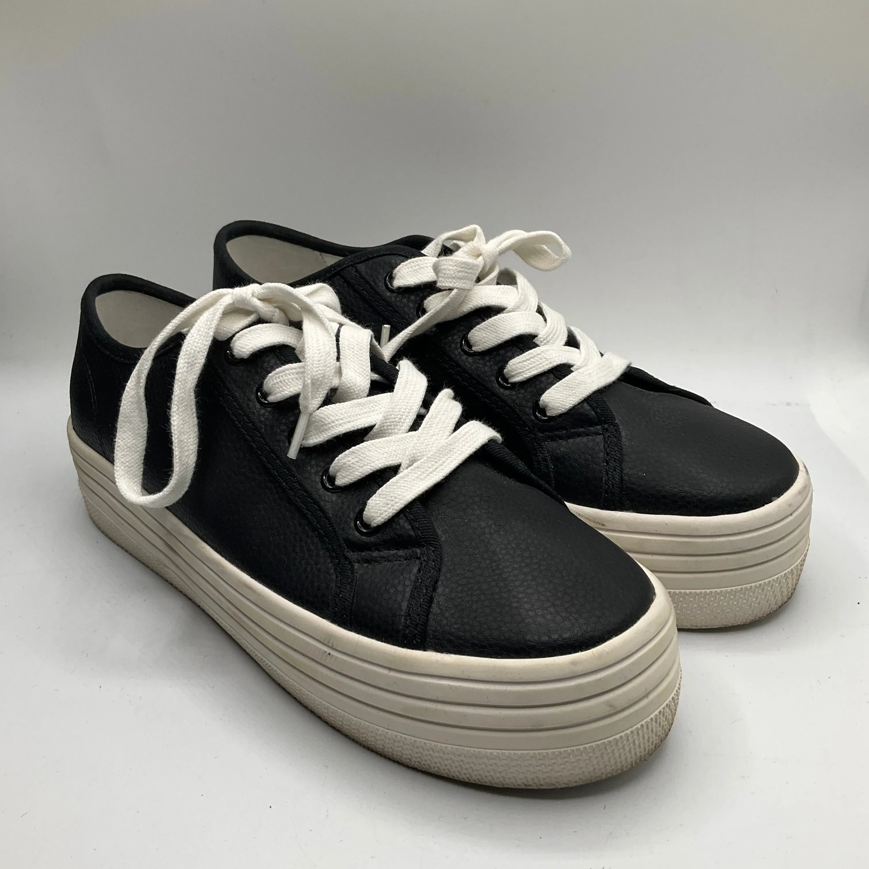 Shoes Sneakers By Steve Madden In Black, Size: 9.5 steve madden