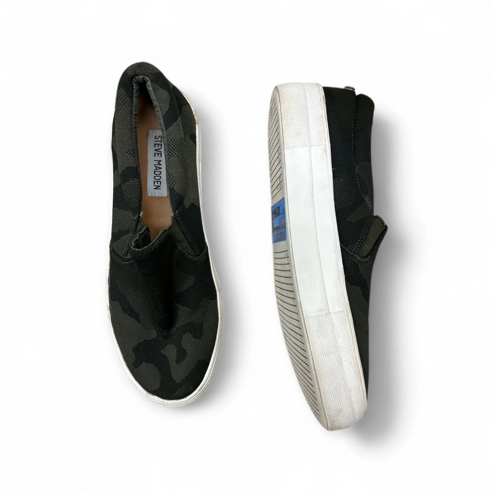 Shoes Sneakers By Steve Madden In Camouflage Print, Size: 7.5 steve madden