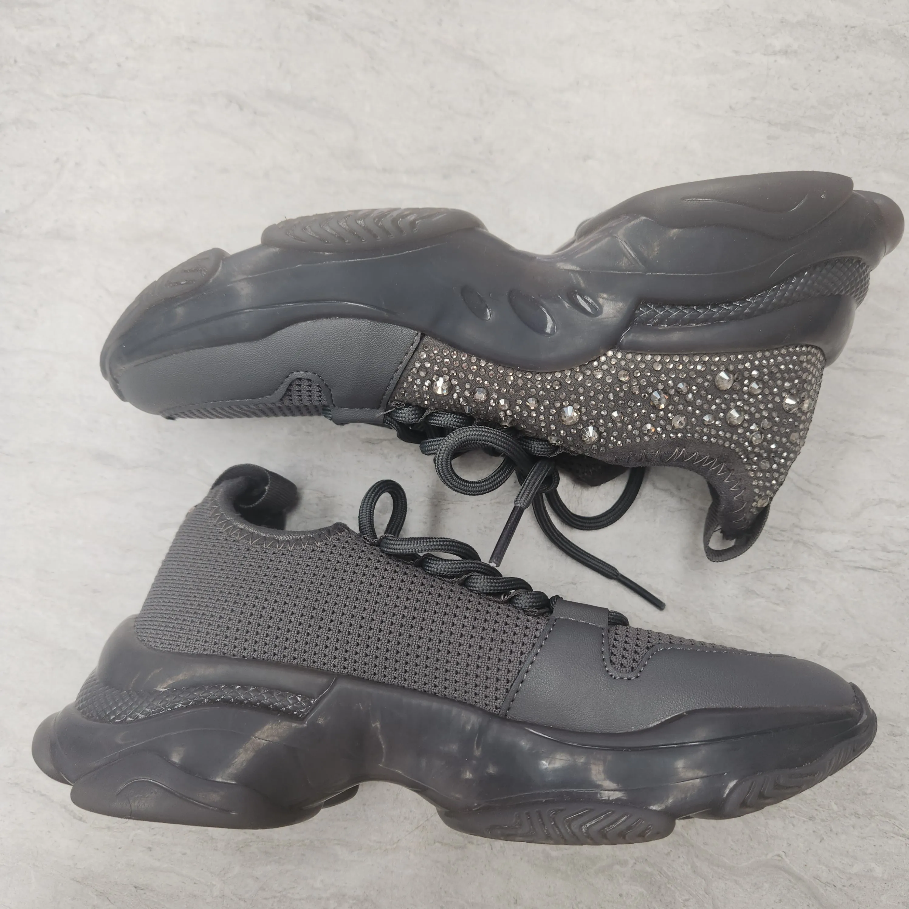 Shoes Sneakers By Steve Madden In Grey, Size: 5.5 steve madden