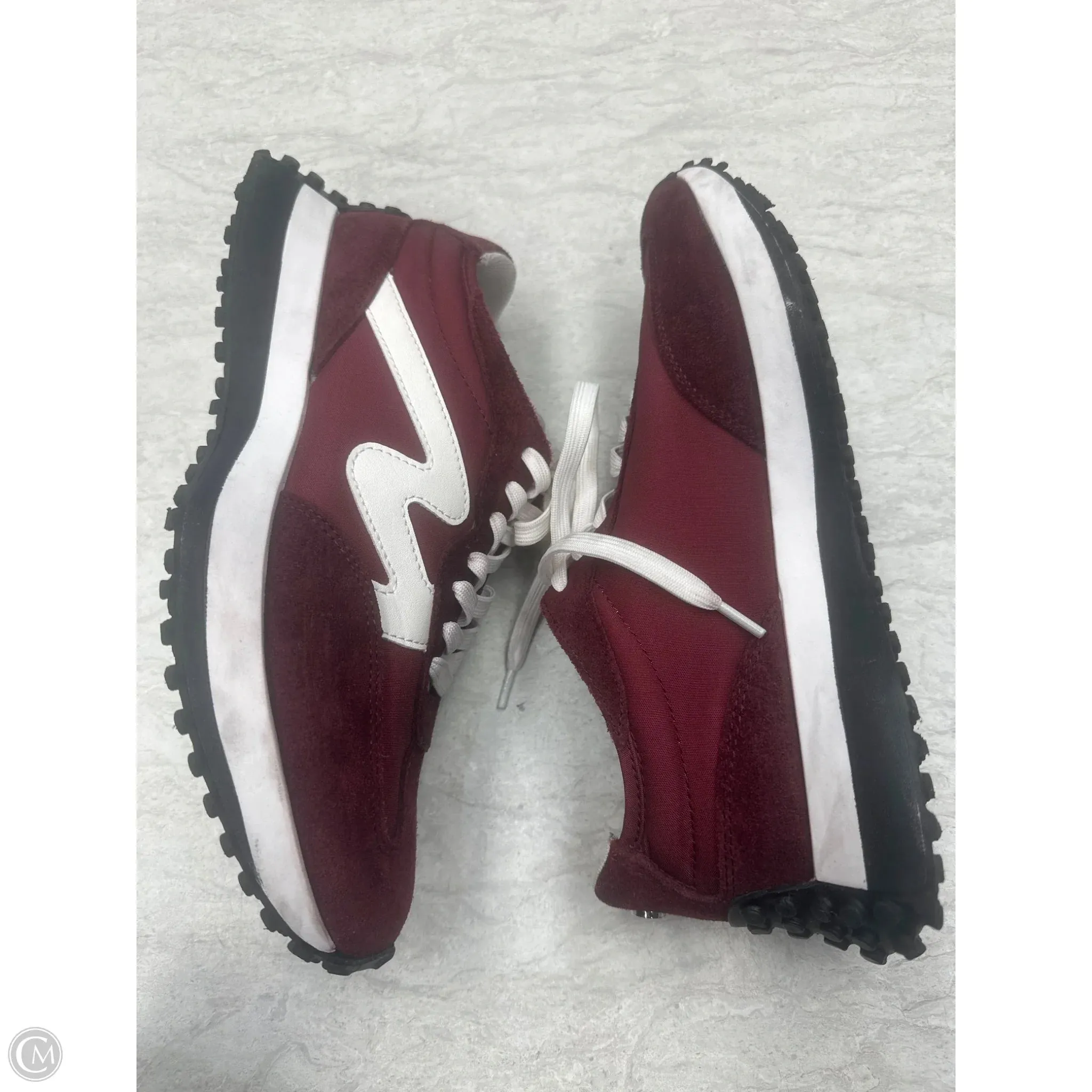 Shoes Sneakers By Steve Madden In Maroon, Size: 10 steve madden