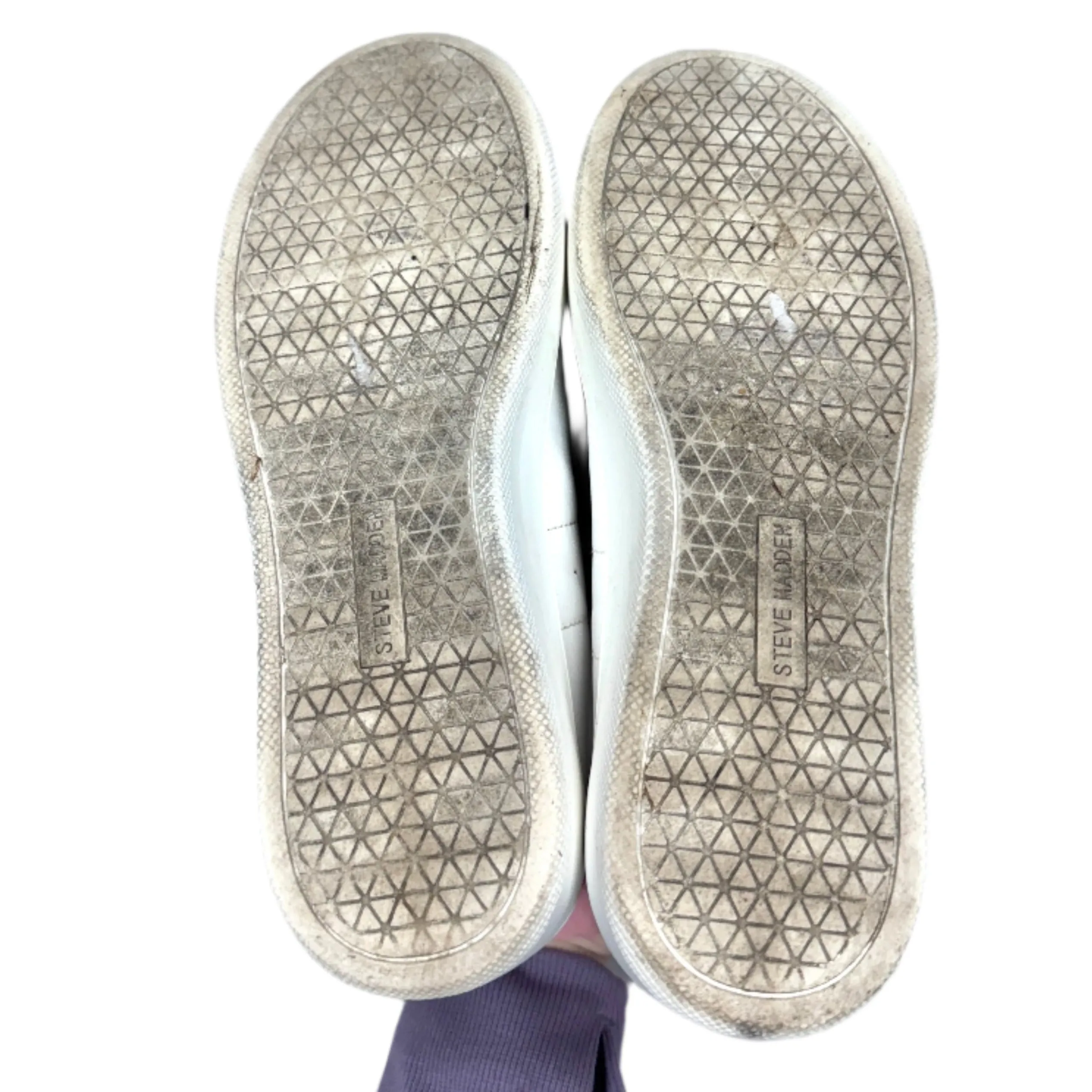 Shoes Sneakers By Steve Madden In White, Size: 9 steve madden