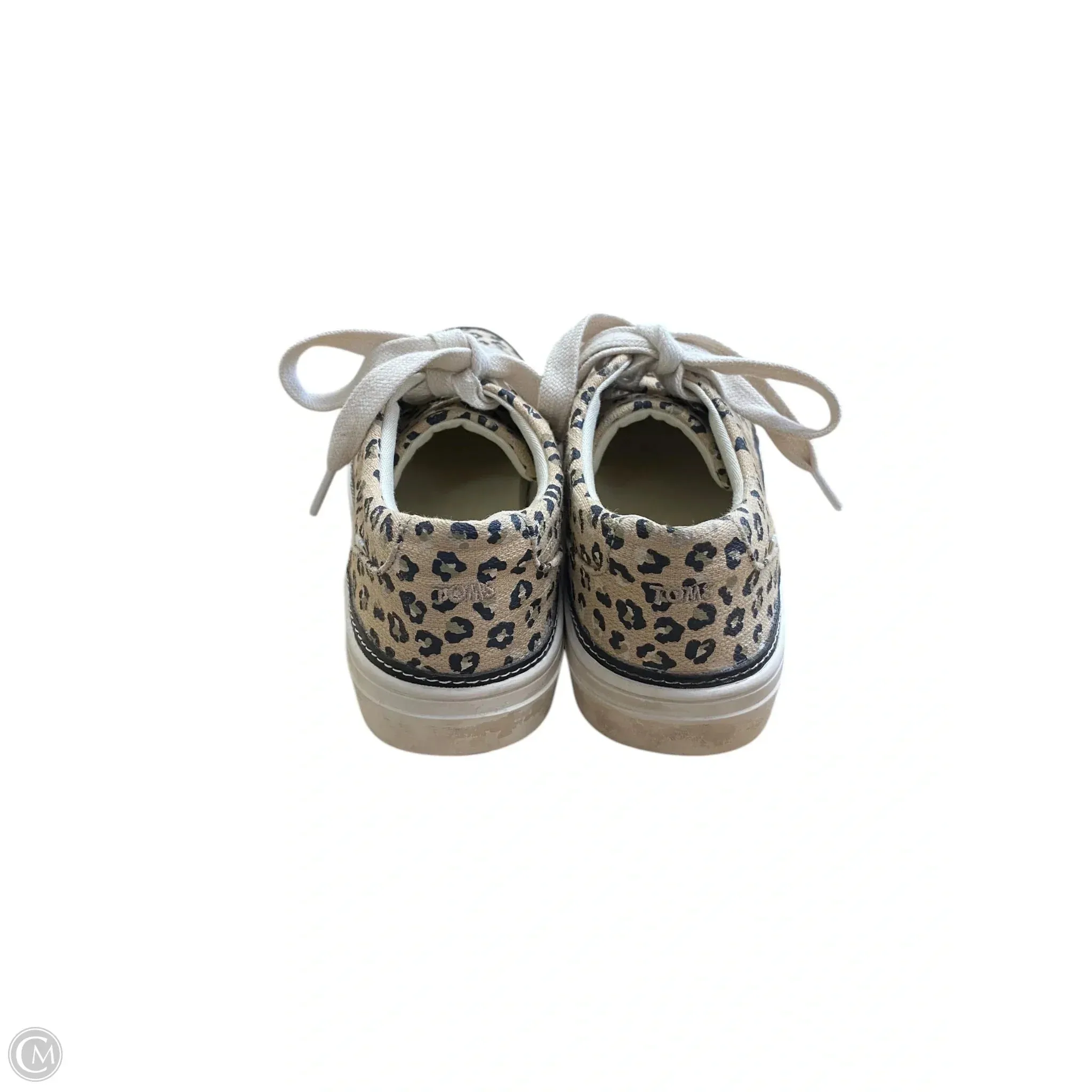 Shoes Sneakers By Toms In Animal Print, Size: 7.5 toms