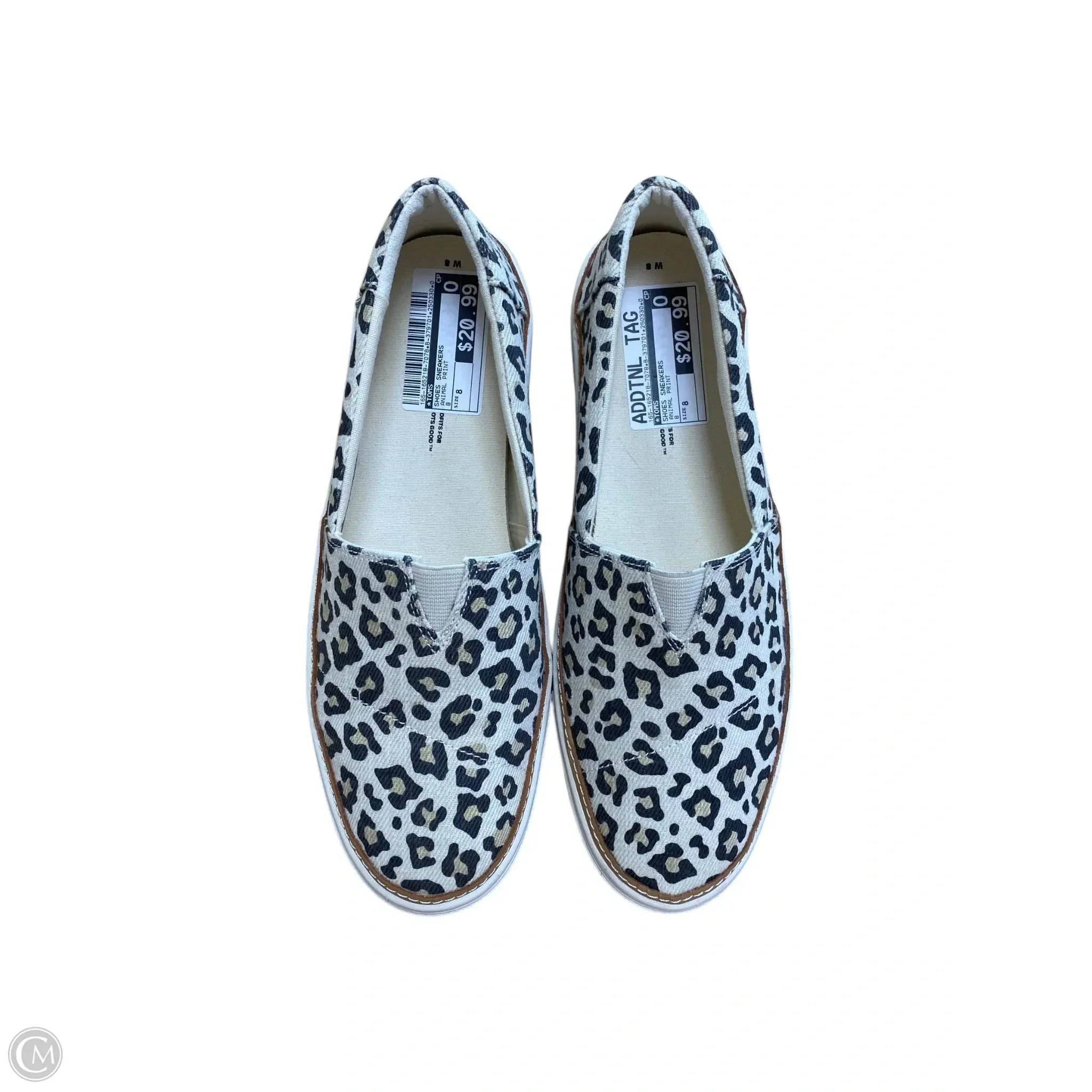 Shoes Sneakers By Toms In Animal Print, Size: 8 toms