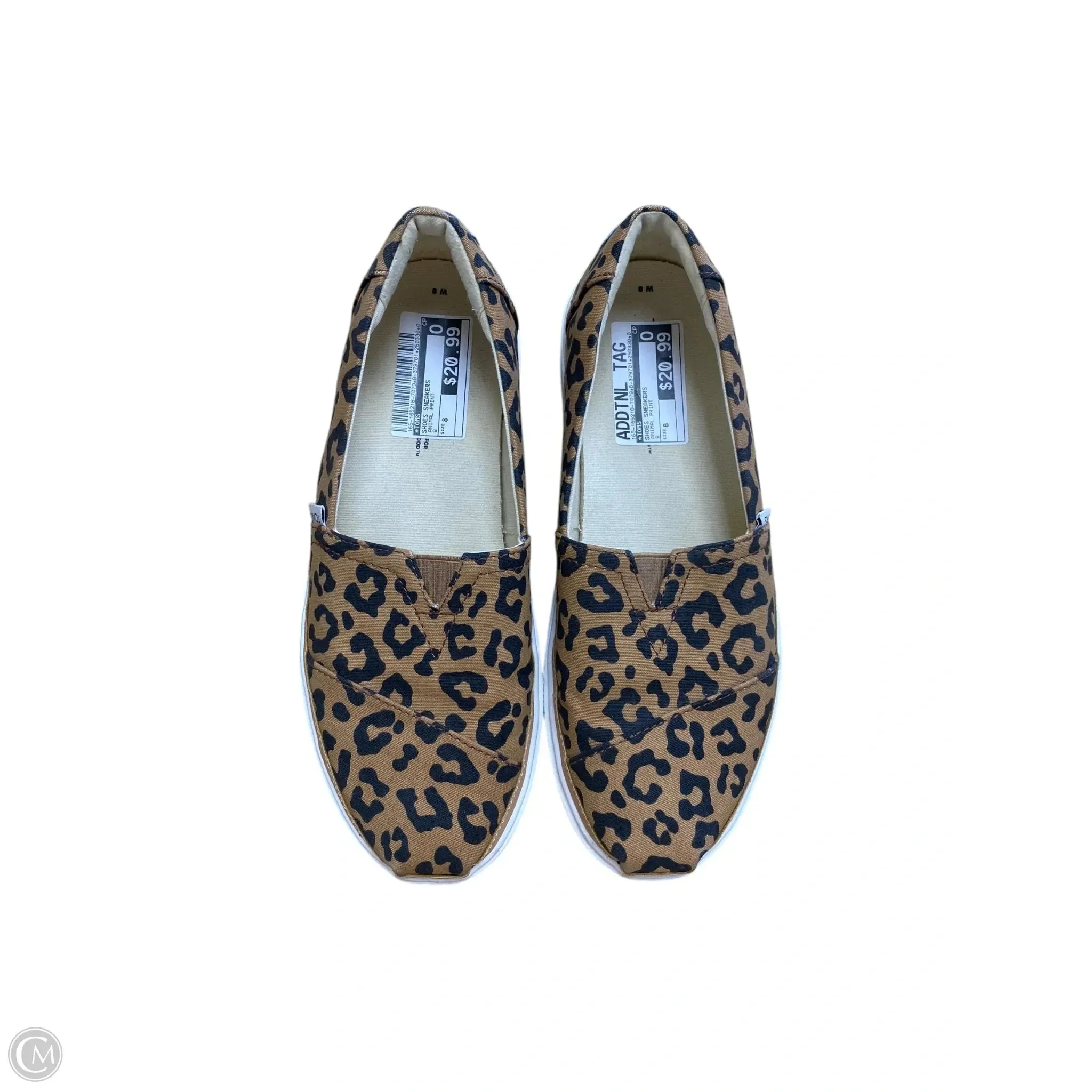 Shoes Sneakers By Toms In Animal Print, Size: 8 toms