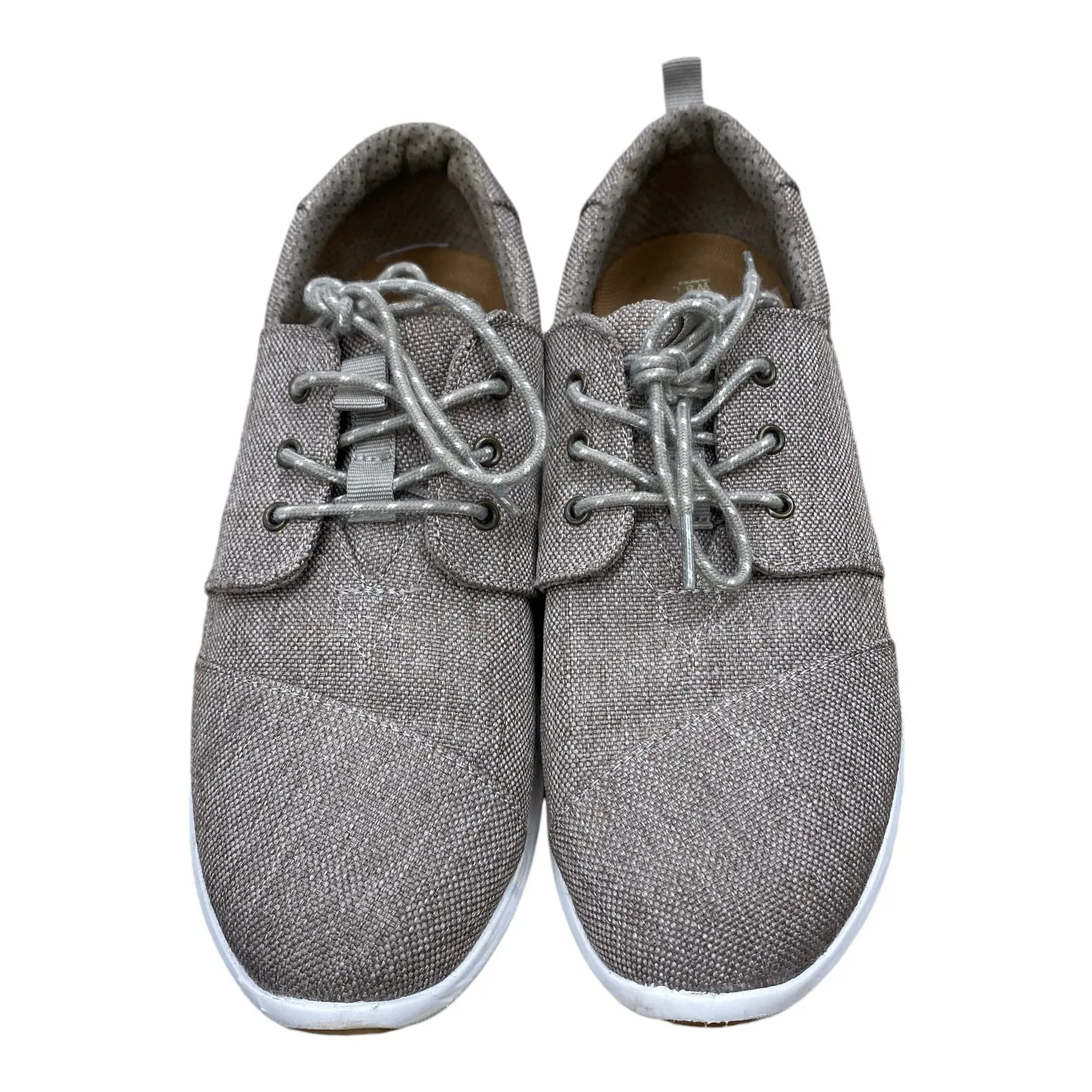 Shoes Sneakers By Toms In Brown & White, Size: 8.5 toms