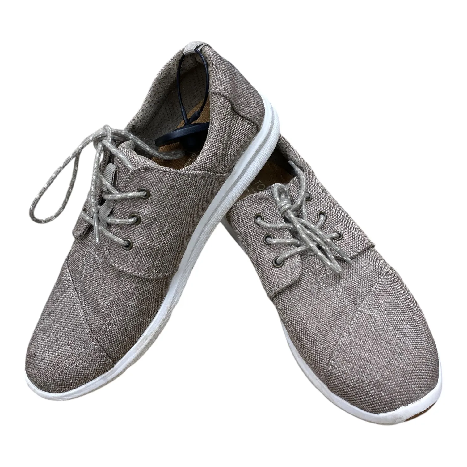 Shoes Sneakers By Toms In Brown & White, Size: 8.5 toms