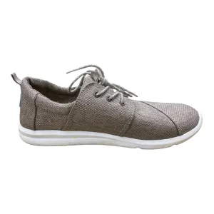 Shoes Sneakers By Toms In Brown & White, Size: 8.5 toms