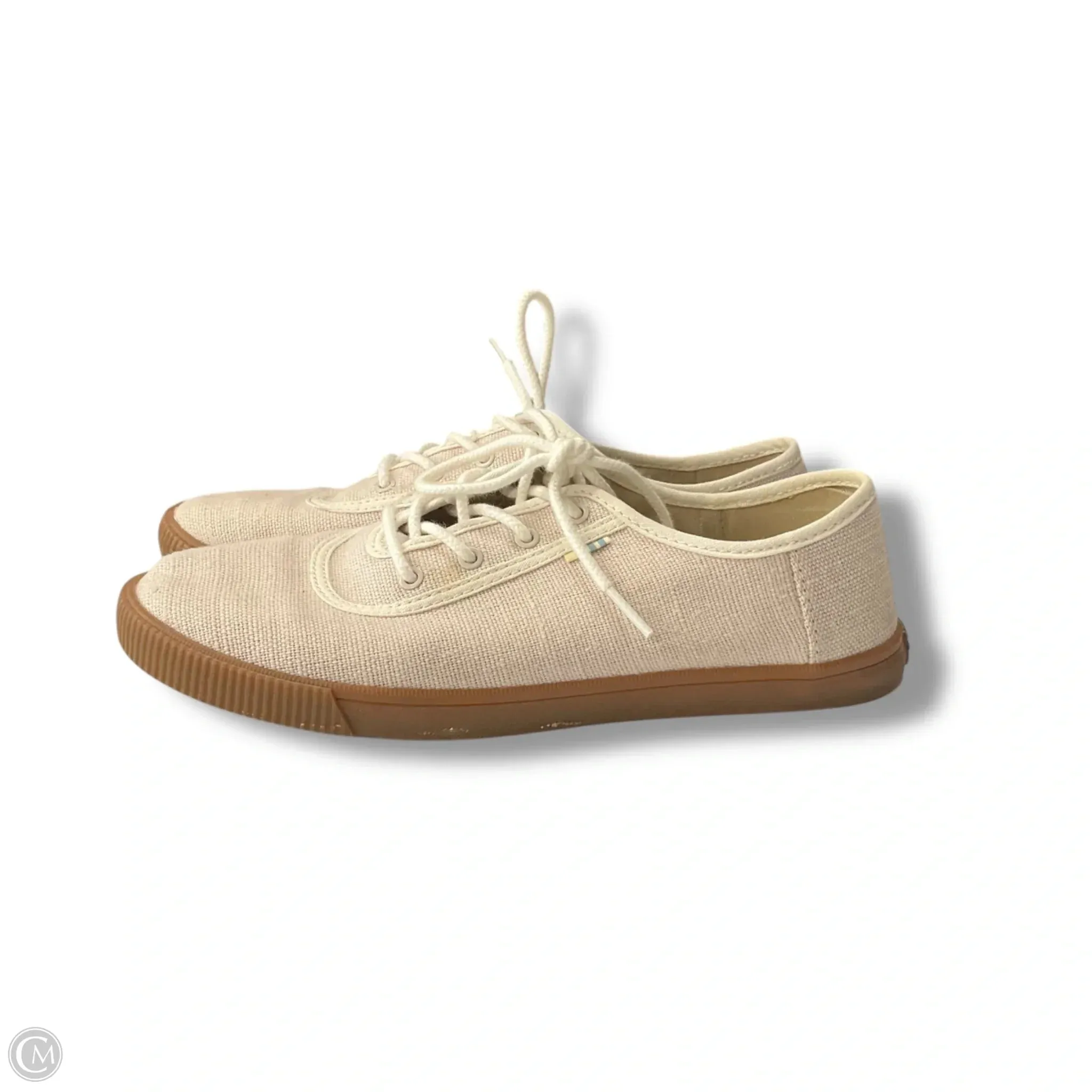 Shoes Sneakers By Toms In Cream, Size: 7 toms