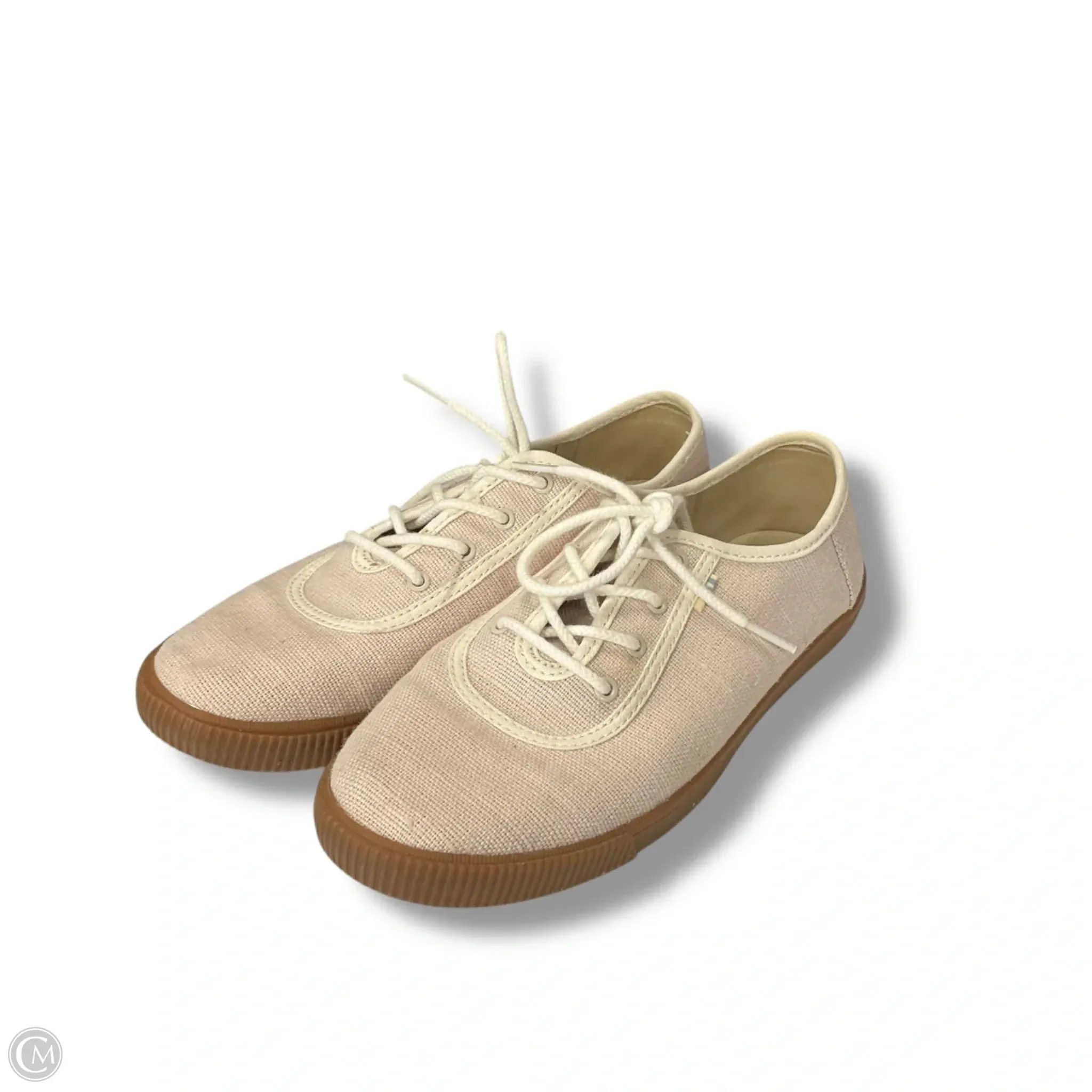 Shoes Sneakers By Toms In Cream, Size: 7 toms