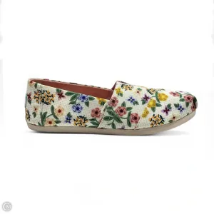 Shoes Sneakers By Toms In Floral Print, Size: 8 toms