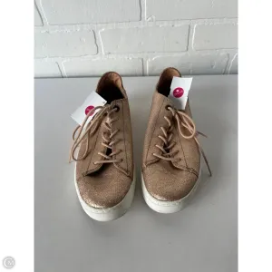 Shoes Sneakers By Toms In Gold, Size: 6.5 toms