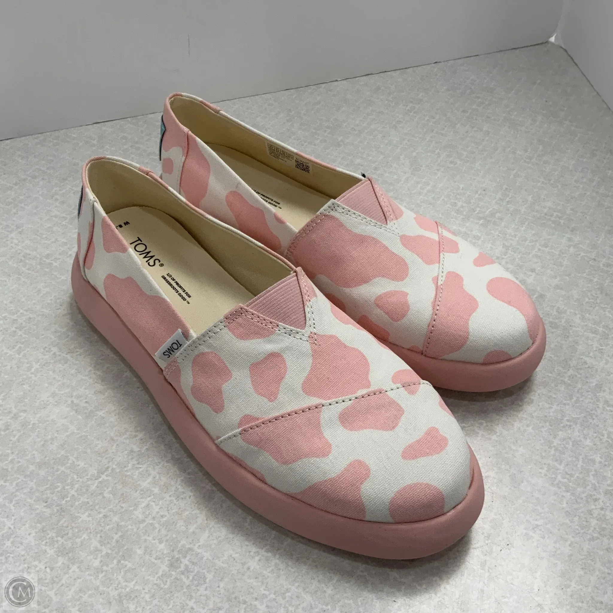 Shoes Sneakers By Toms In Pink, Size: 8.5 toms