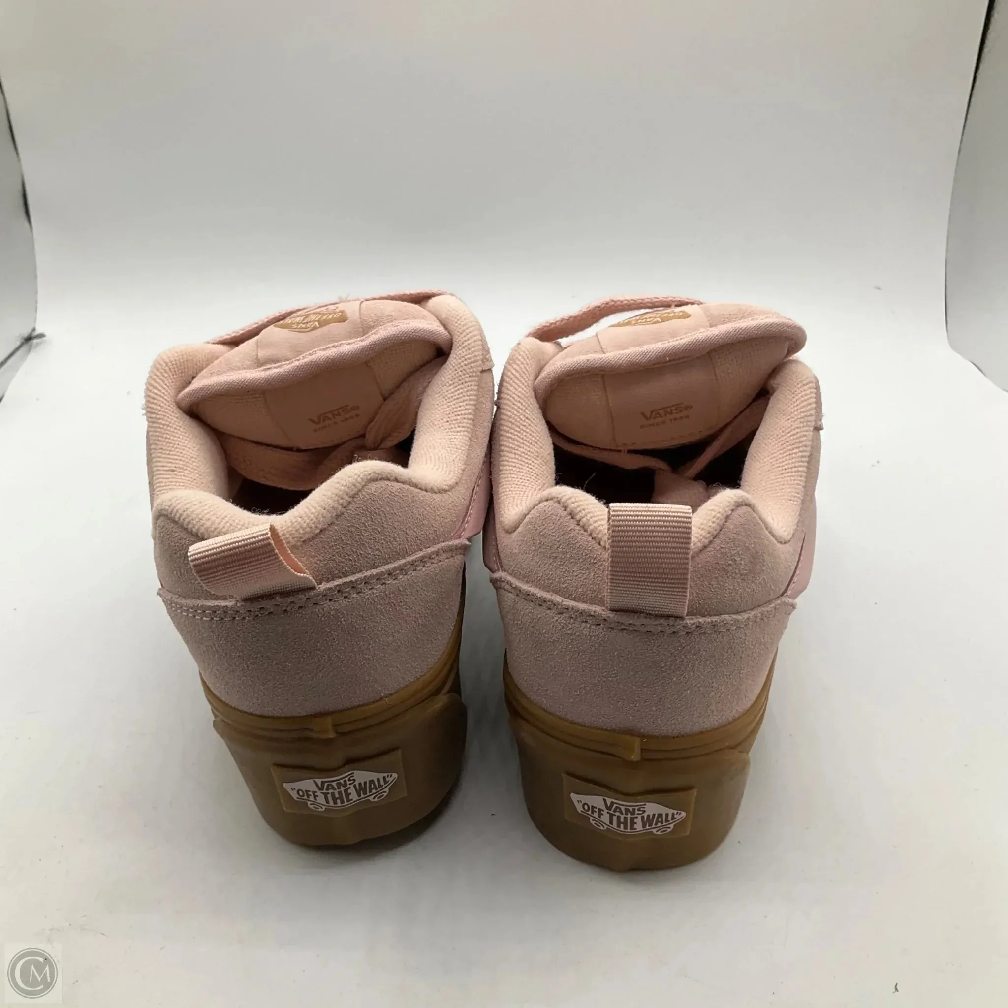 Shoes Sneakers By Vans In Pink, Size: 7