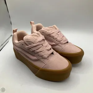 Shoes Sneakers By Vans In Pink, Size: 7