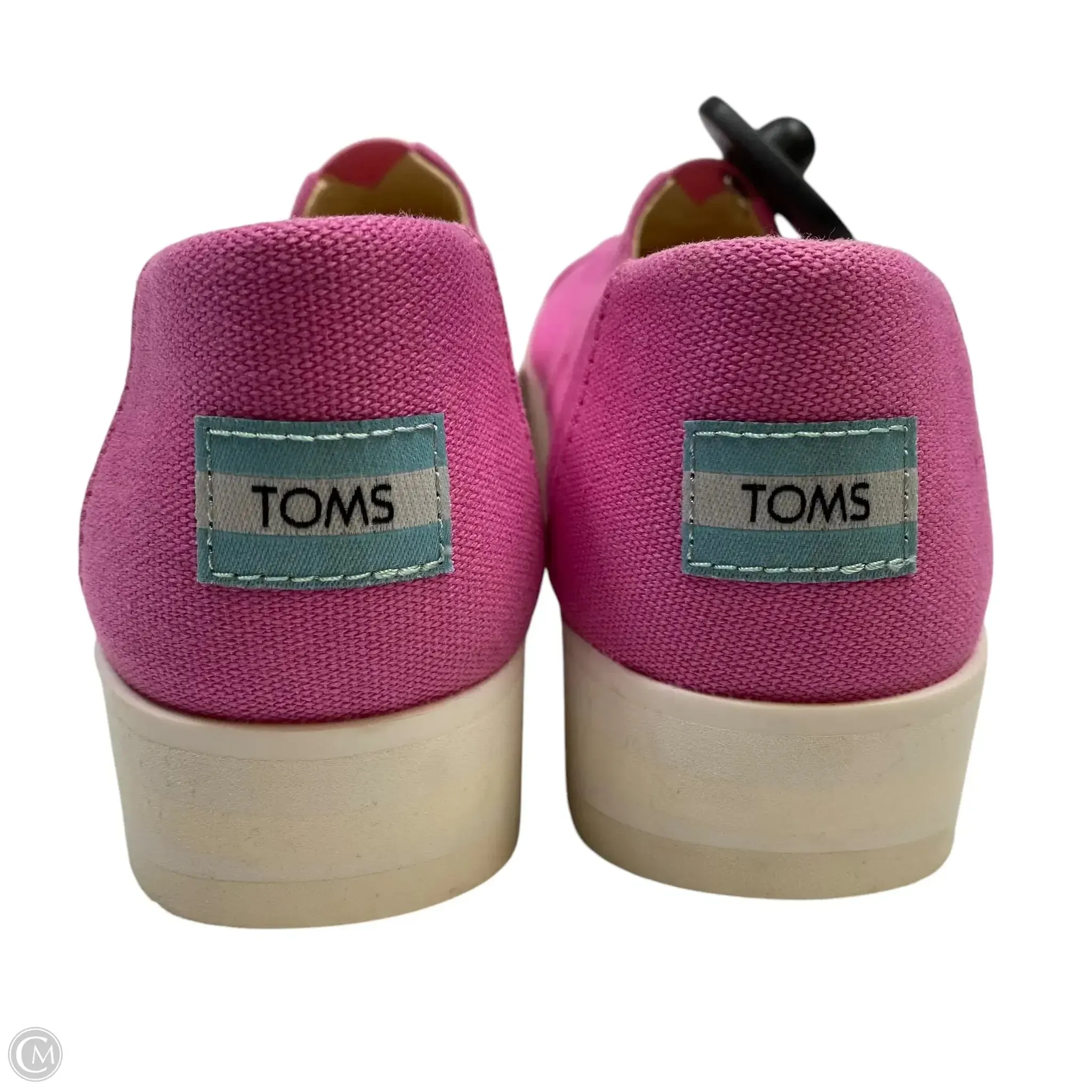 Shoes Sneakers Platform By Toms In Pink, Size: 7 toms