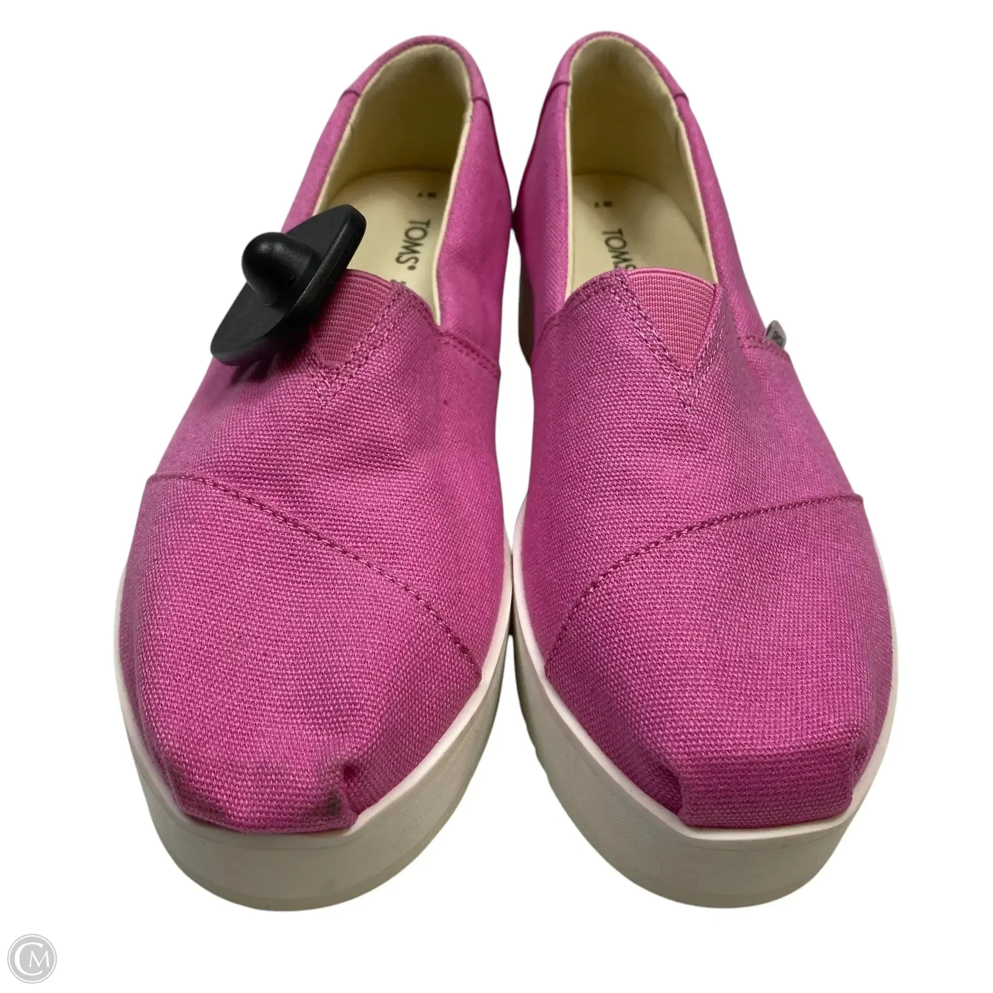 Shoes Sneakers Platform By Toms In Pink, Size: 7 toms