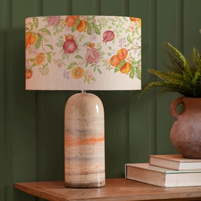 Shrubbery Fruits Eva & Ocefina Complete Table Lamp Sandstone/Melbahome decor ,wall decor 