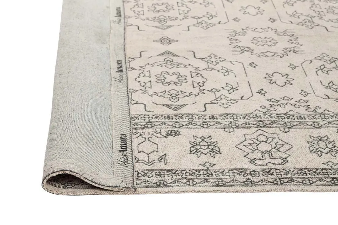 Sienna Beige and Black Scandi Pattern Rug *NO RETURNS UNLESS FAULTY