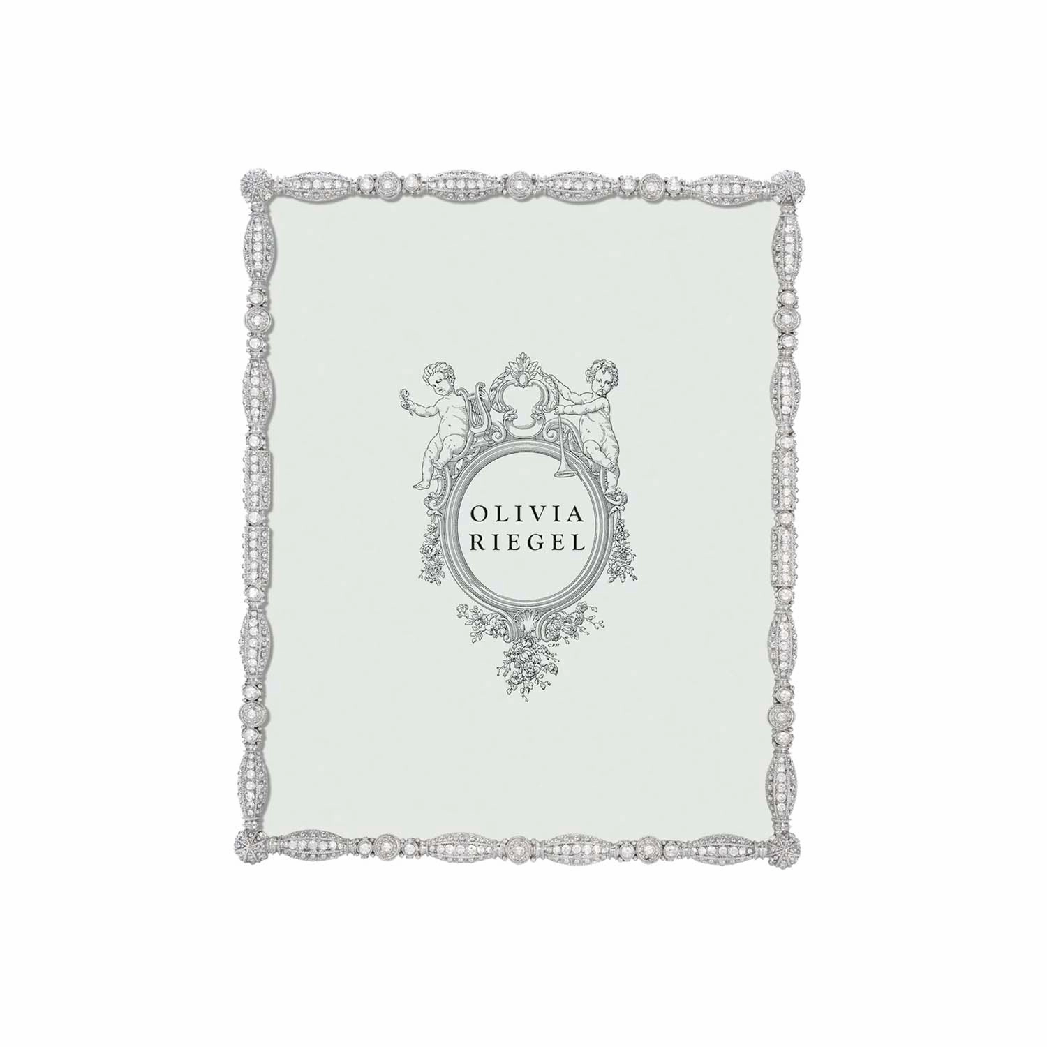 Silver Asbury Frame - 4" X 6"picture frame ,decorative photo frame 