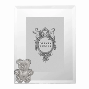 Silver Teddy Bear Frame 5x7picture frame ,decorative photo frame 