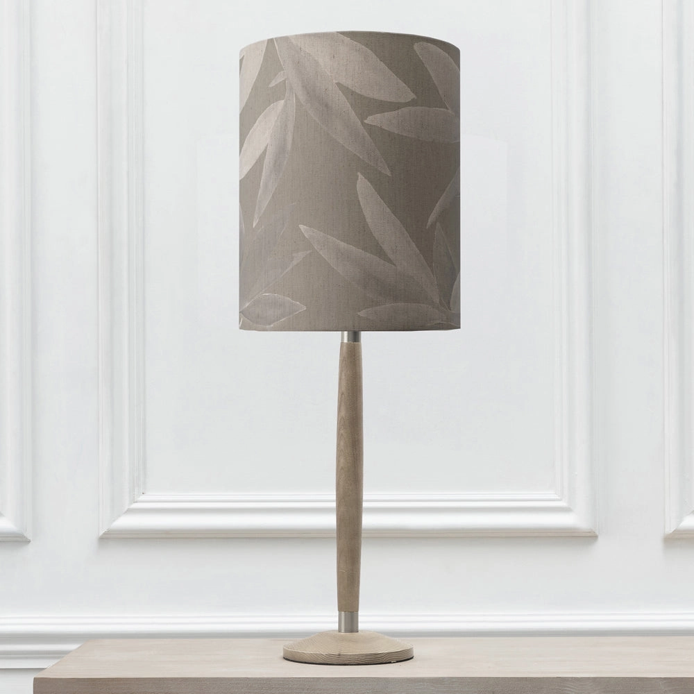 Silverwood Anna & Solensis Complete Table Lamp Grey/Snow