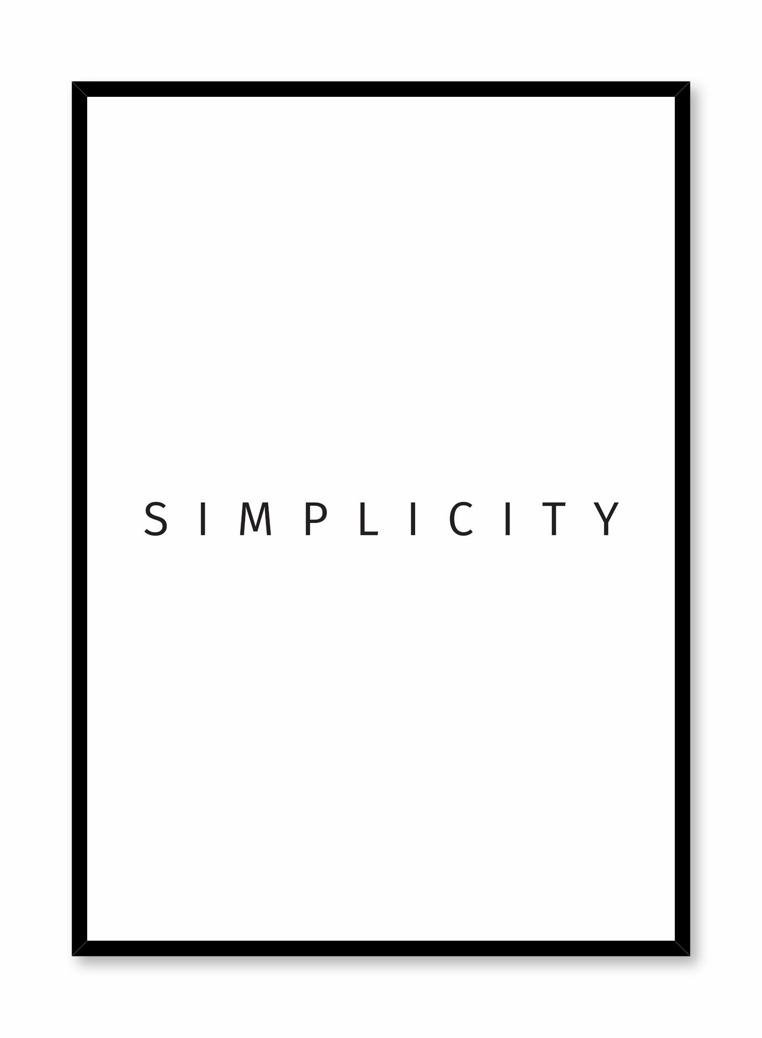 Simplicity, Posterpop culture themed posters