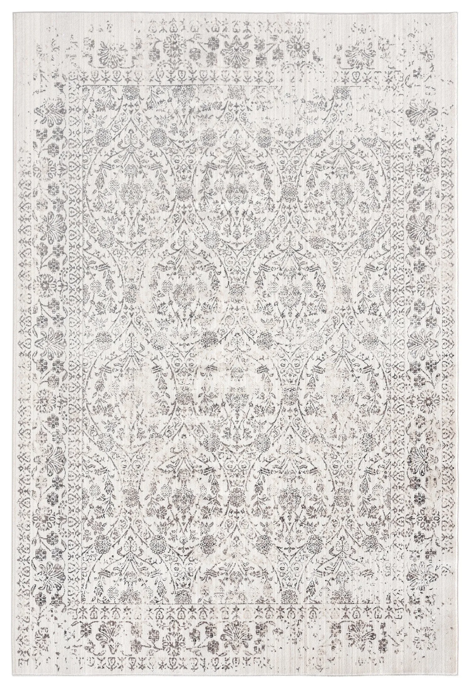 Simran Cream Brown And Silver Traditional Floral Rug *NO RETURNS UNLESS FAULTYmodern color block patchwork rug