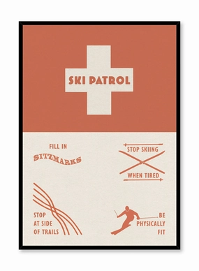 Ski Patrol, Posterpop culture themed posters