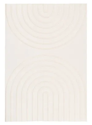 Skylar Ivory Rainbow Rugmodern color block patchwork rug
