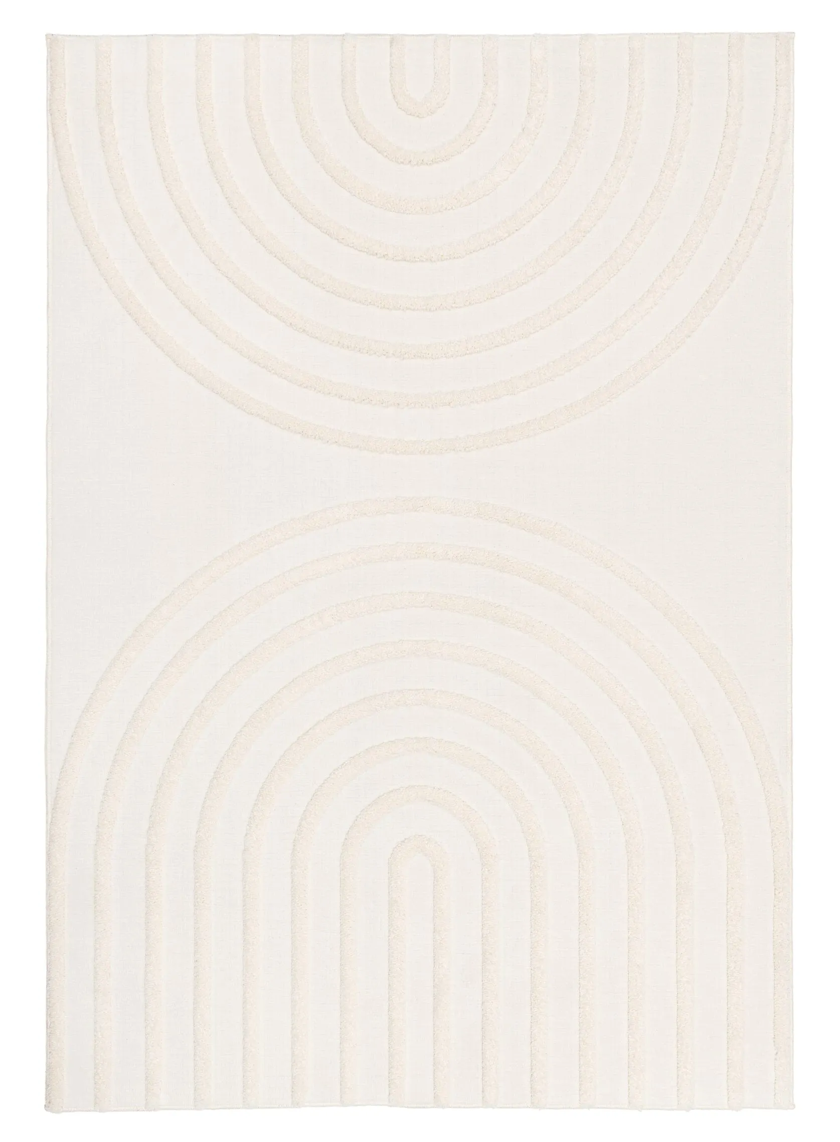 Skylar Ivory Rainbow Rugmodern color block patchwork rug
