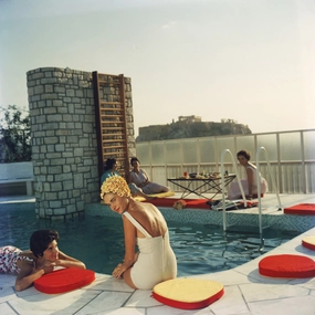 Slim Aarons ??Penthouse Pool?? Photographnordic style wall decor